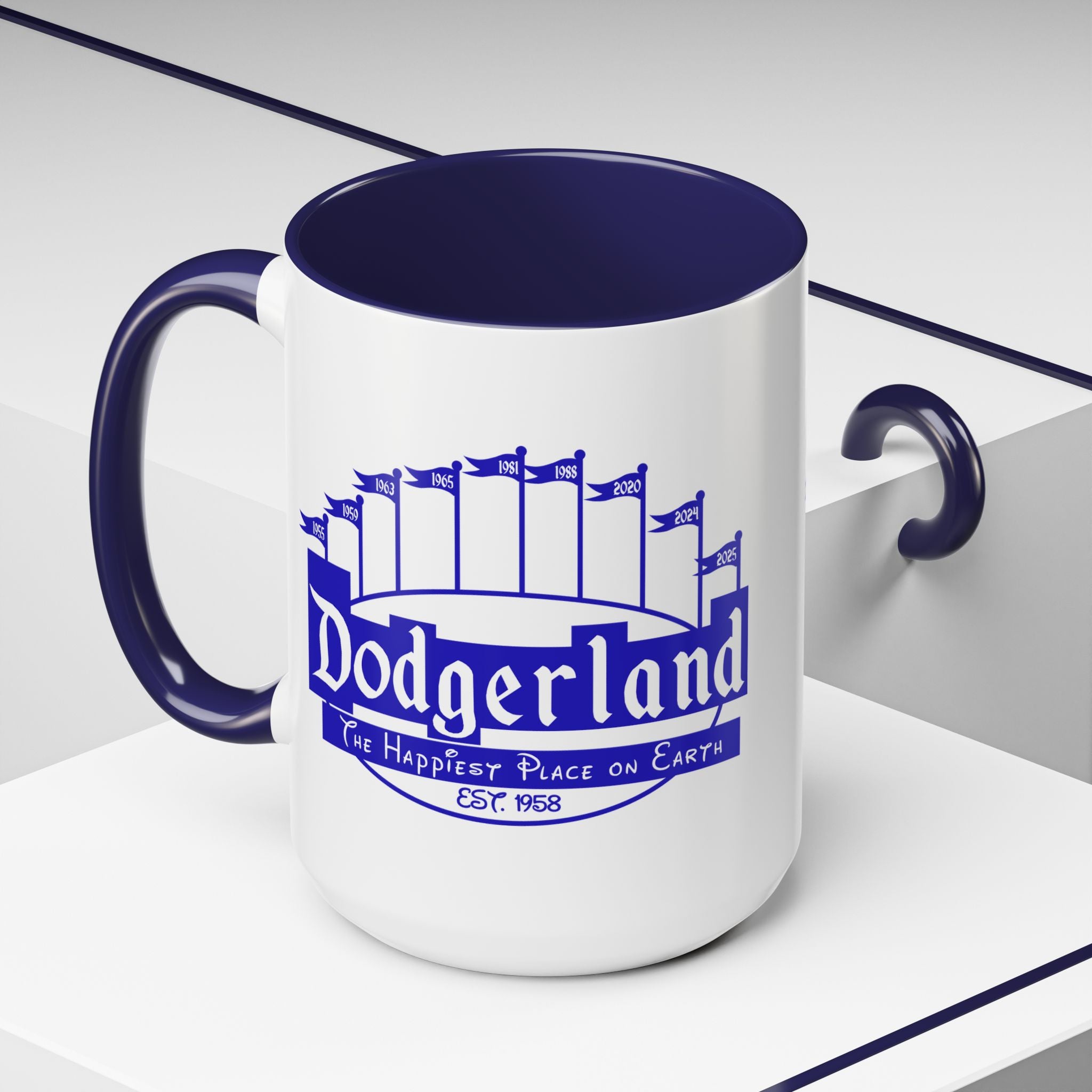 DodgerLAnd Logo Mug | Accent Coffee Mug 11oz or 15oz