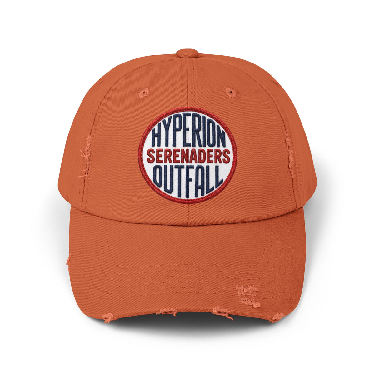 Distressed Cap — "Hyperion Outfall Serenaders" Manhattan Beach Patch Hat