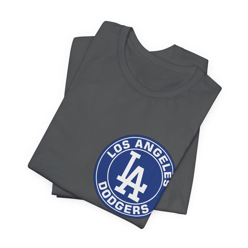 Los Angeles Doyers (Front and Back Printing) Mens Womans Jersey Short Sleeve Tee