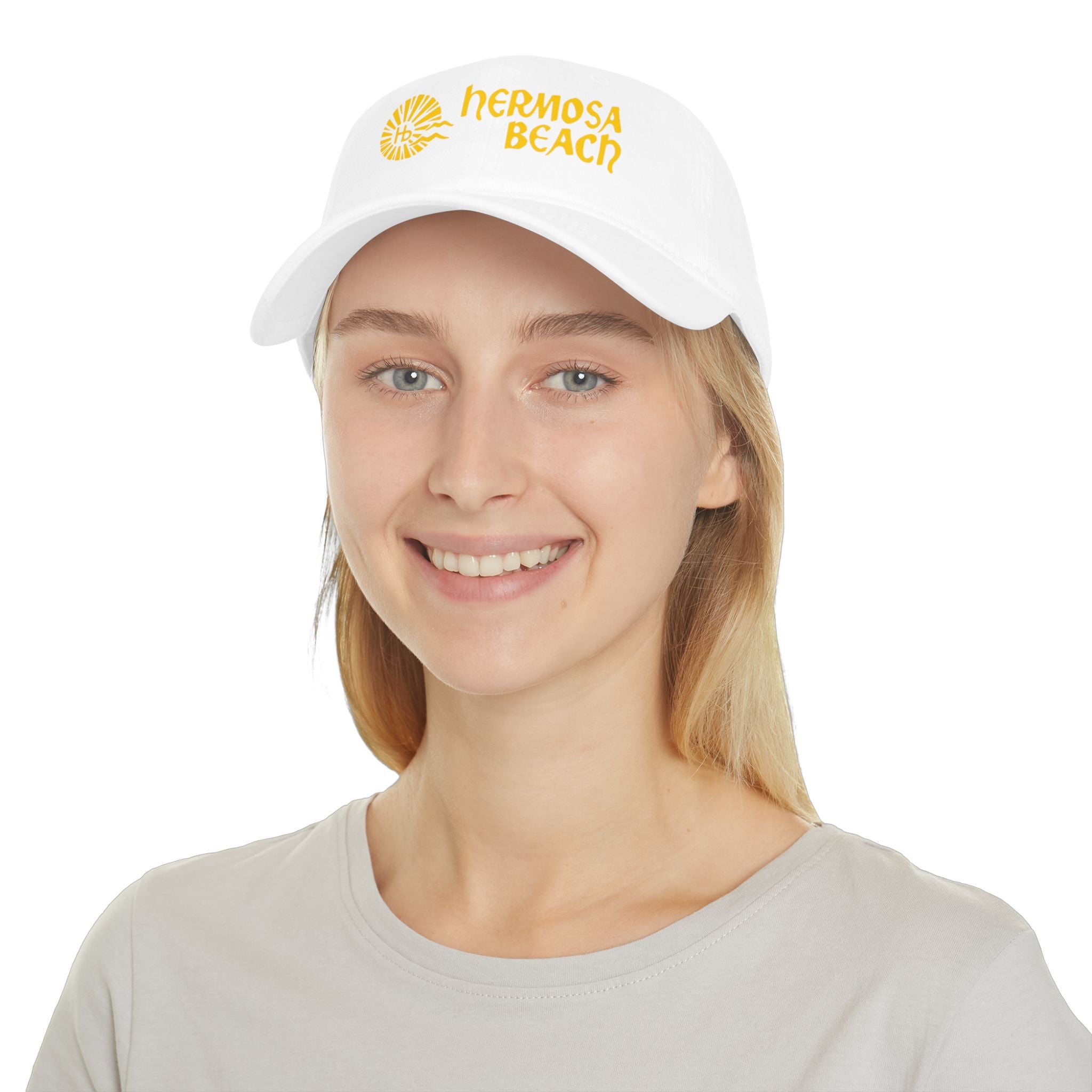 Hermosa Beach California / Low Profile Baseball Cap