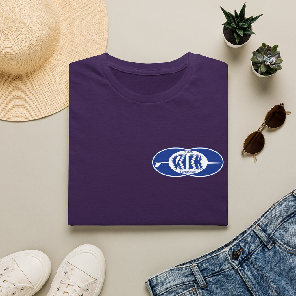 Rick Surfboards Unisex Softstyle T-Shirt Old School Hermosa Beach