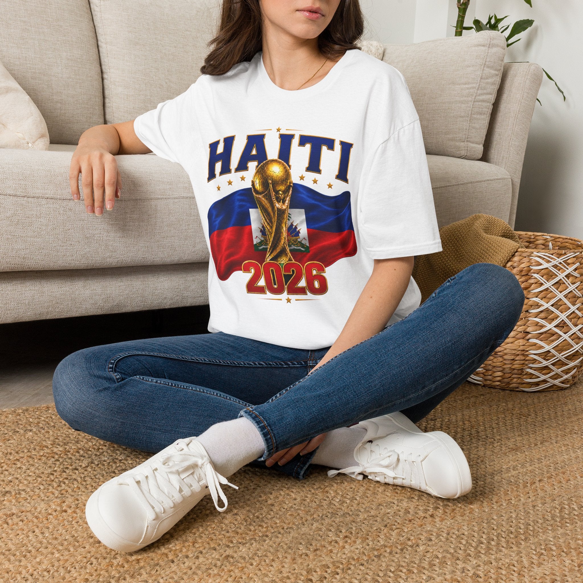 Haiti 2026 World Cup Trophy T-Shirt FIFA