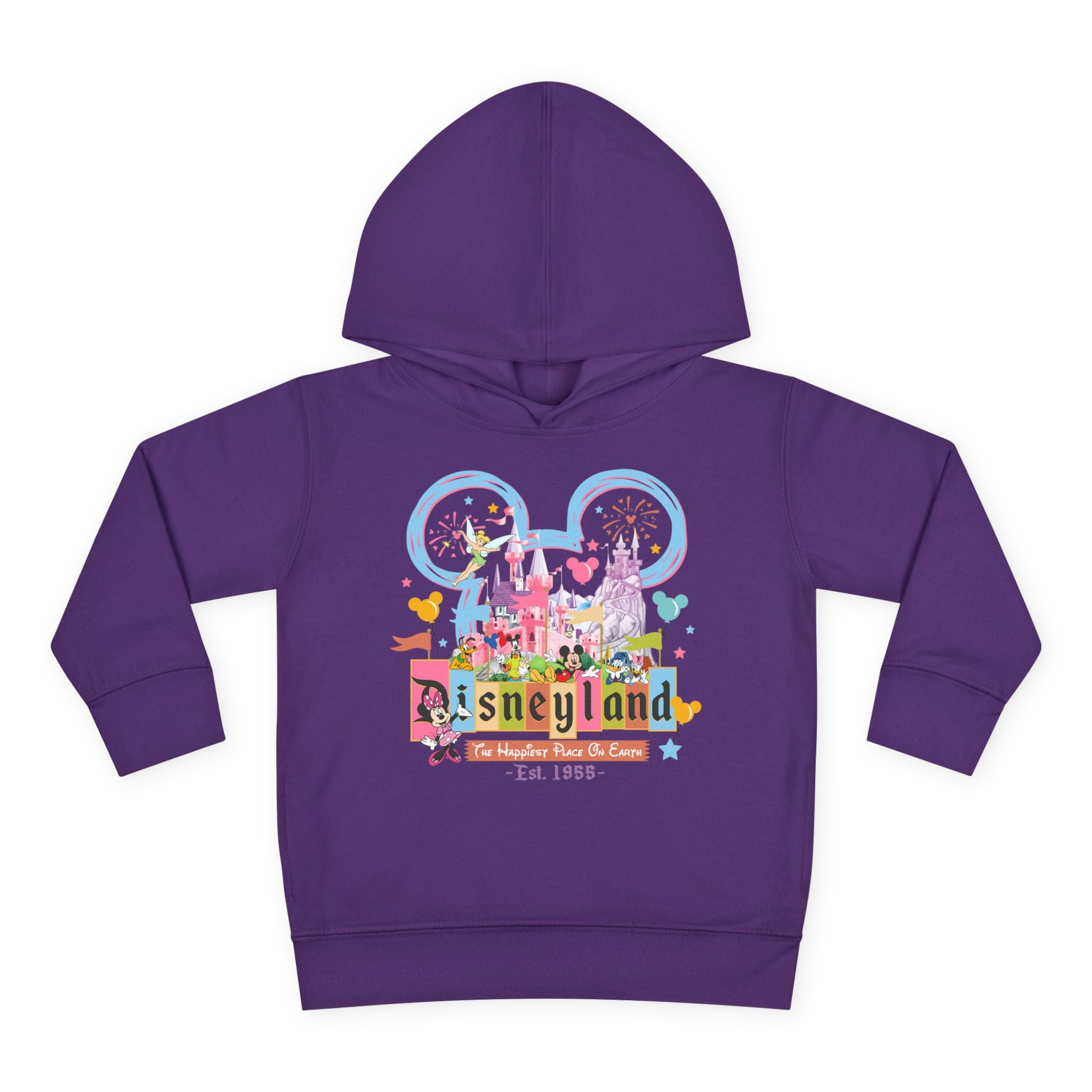Disneyland Way Back Machine Castle Mickeee Ears Hoodie | Toddler Pullover