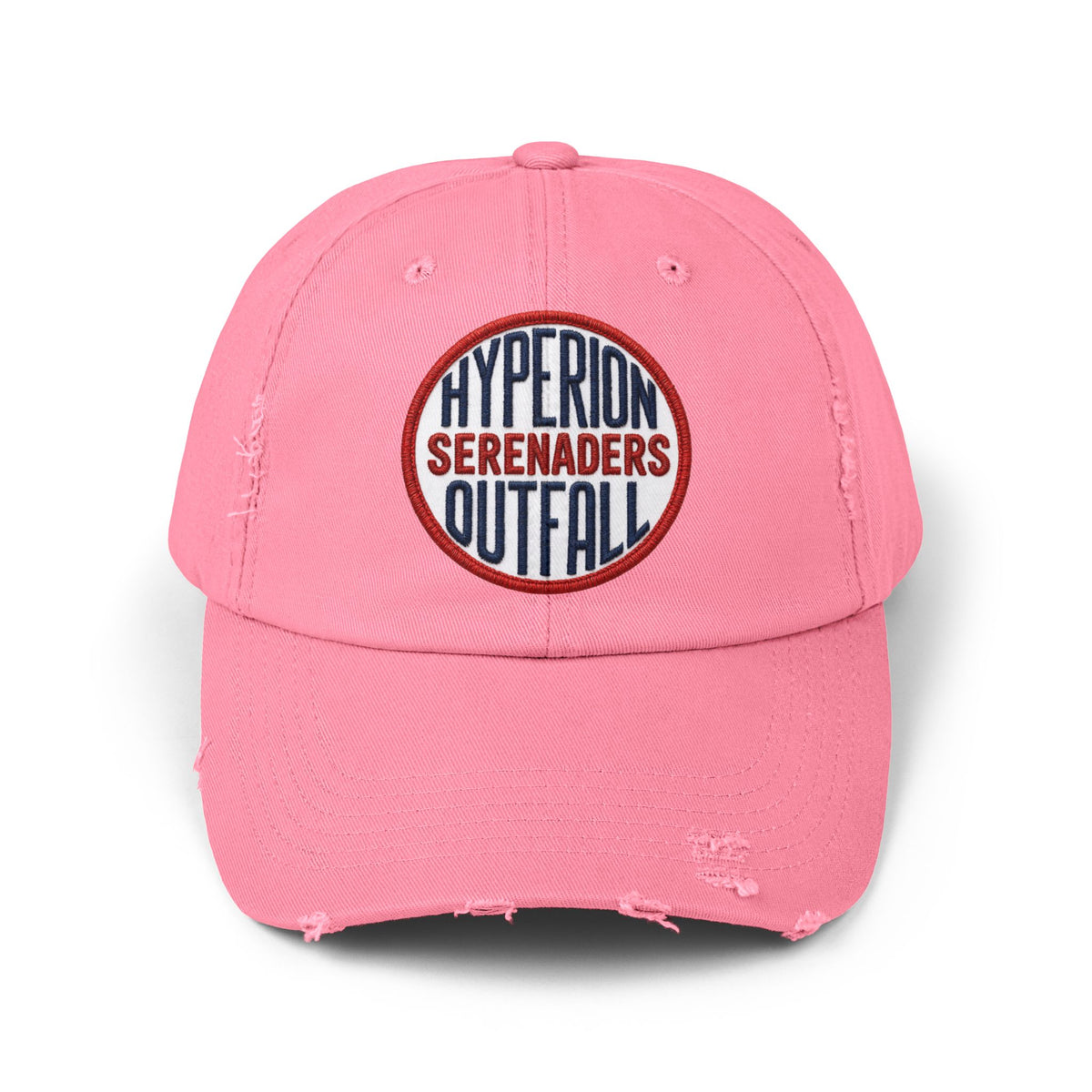 Distressed Cap — "Hyperion Outfall Serenaders" Manhattan Beach Patch Hat