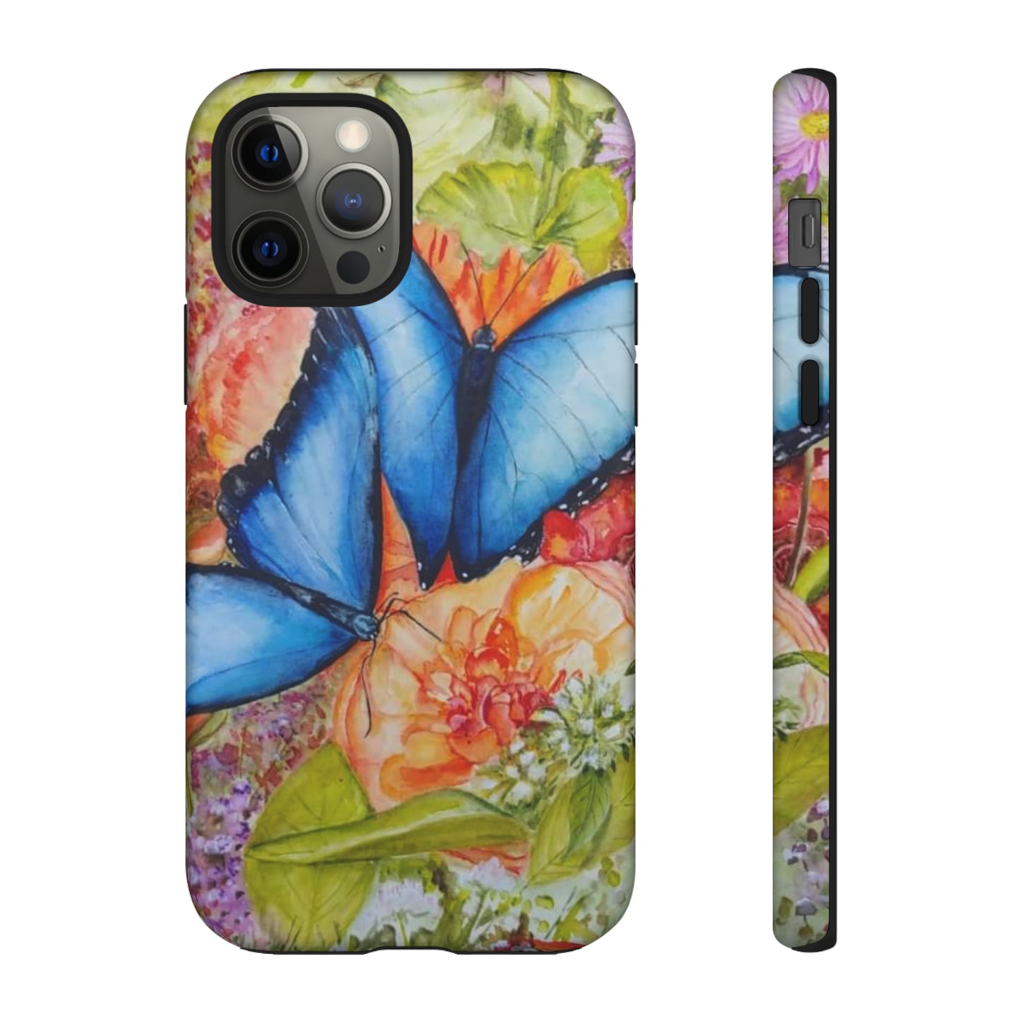 California Blue Butterfly - All IPhone and Samsung Tough Cases