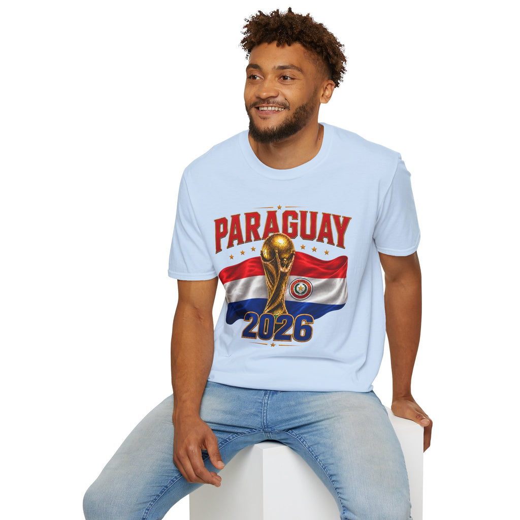 Paraguay 2026 World Cup T-Shirt — Fans Soccer Jersey Tee