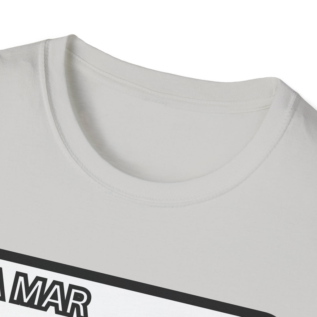 La Mar Theater Manhattan Beach  T-Shirt | Vintage Black & White Urban Graphic YKIYK