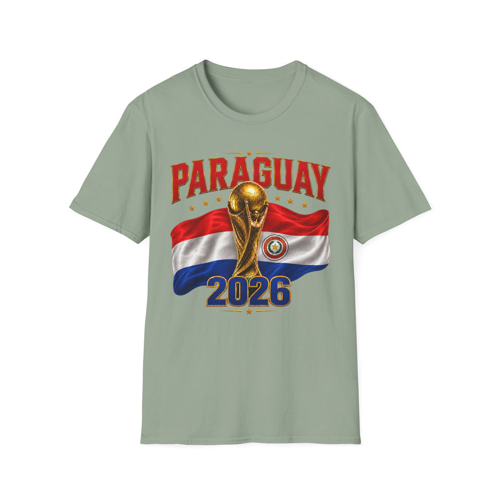 Paraguay 2026 World Cup T-Shirt — Fans Soccer Jersey Tee