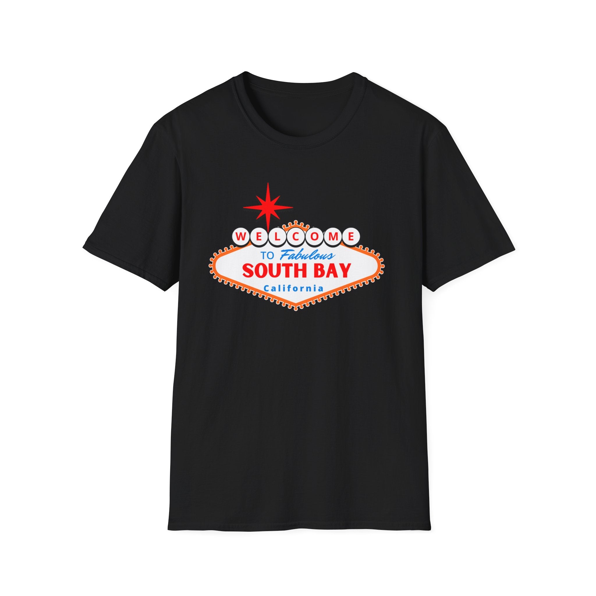 South Bay Welcome Sign T-Shirt — California Vintage Vacation Tee