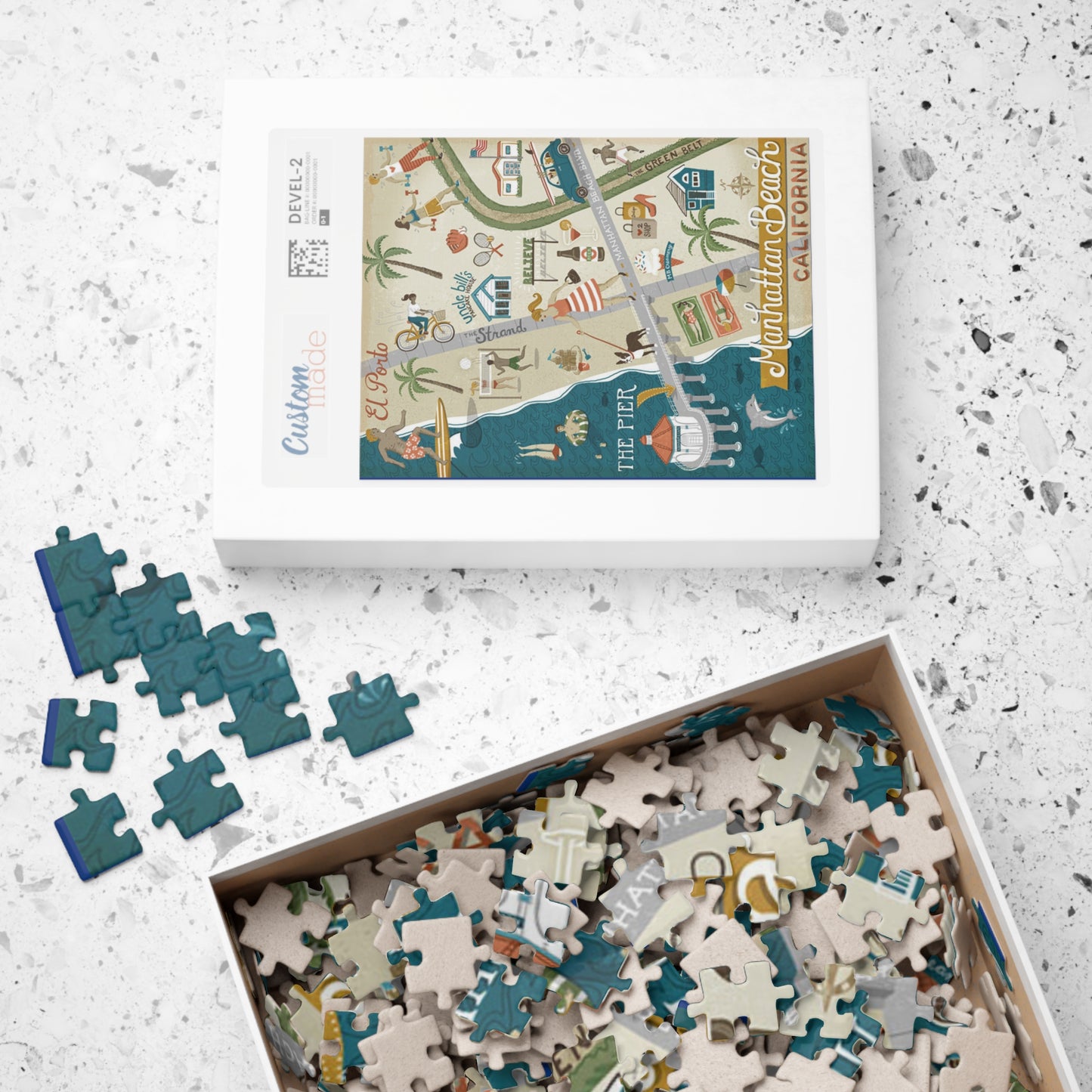 Manhattan Beach Puzzle (110, 252, 520, 1014-piece)