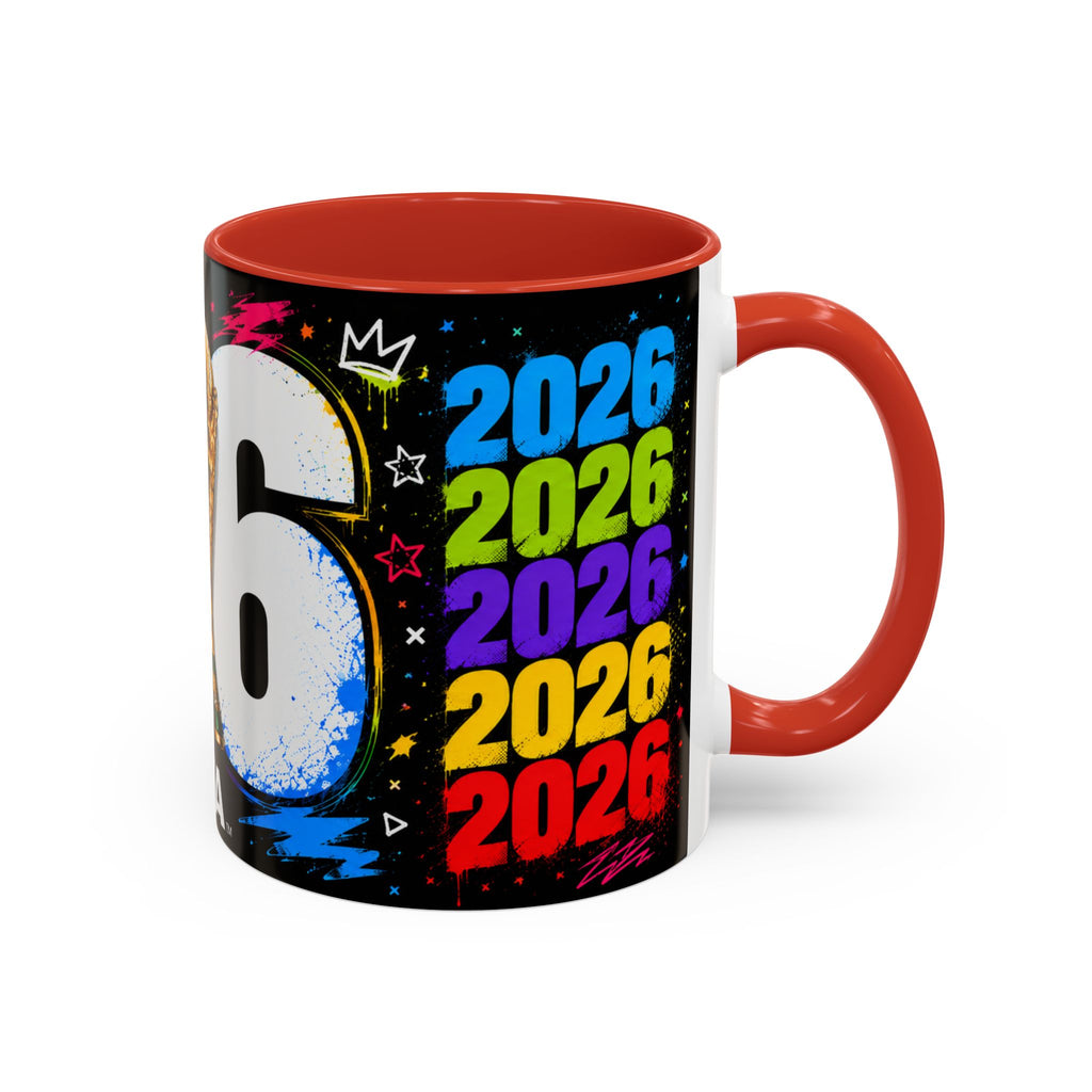 2026 FIFA World Cup Coffee Mug — Colorful Trophy Design (11/15oz)