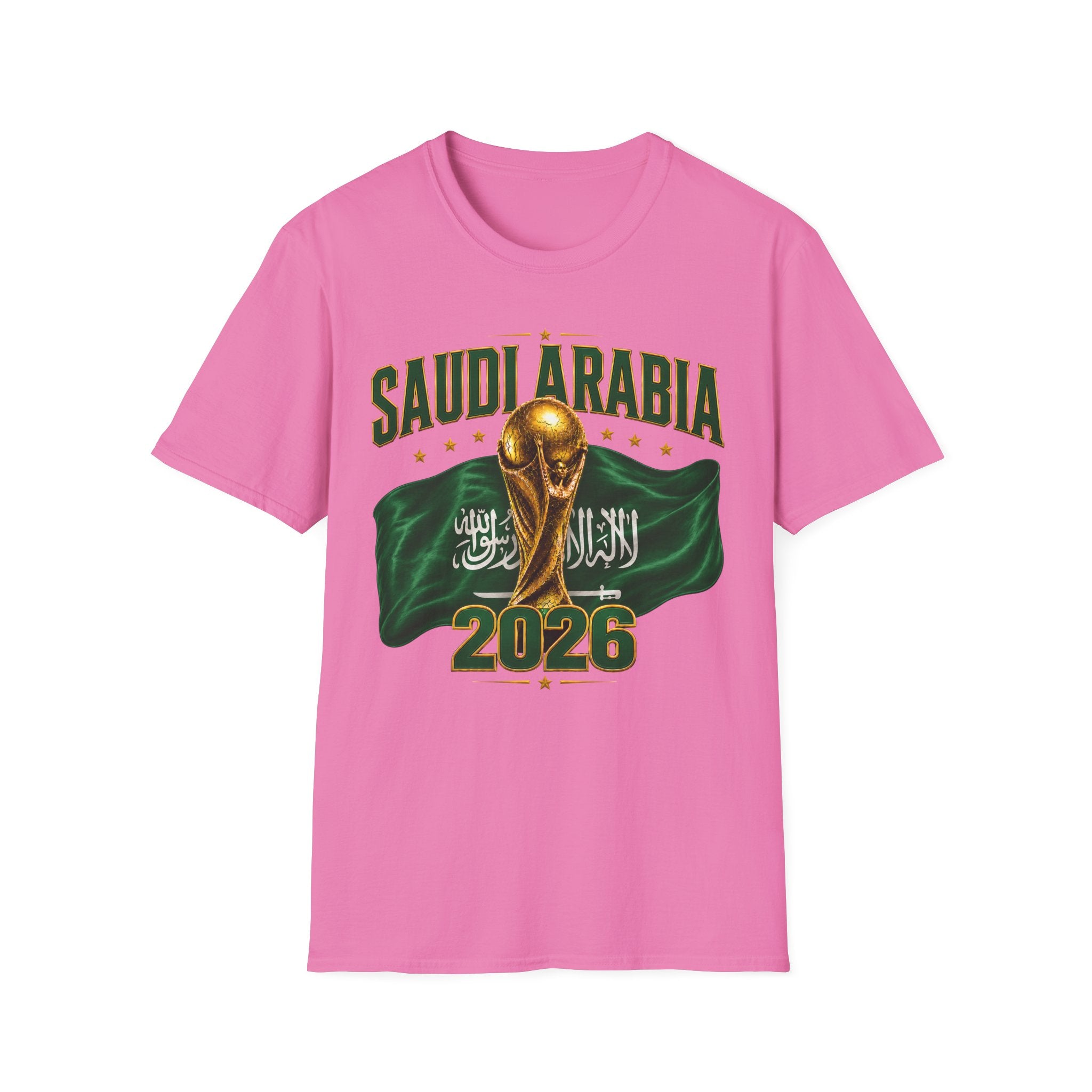 Saudi Arabia 2026 World Cup T-Shirt – Soccer Champion Trophy Design
