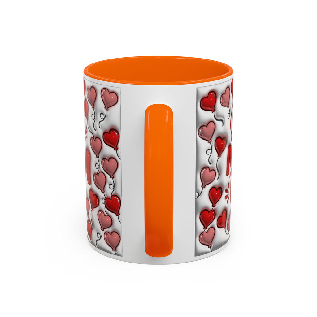 Best Mom Ever Valentines Day Hearts Accent Coffee Mug (11, 15oz)