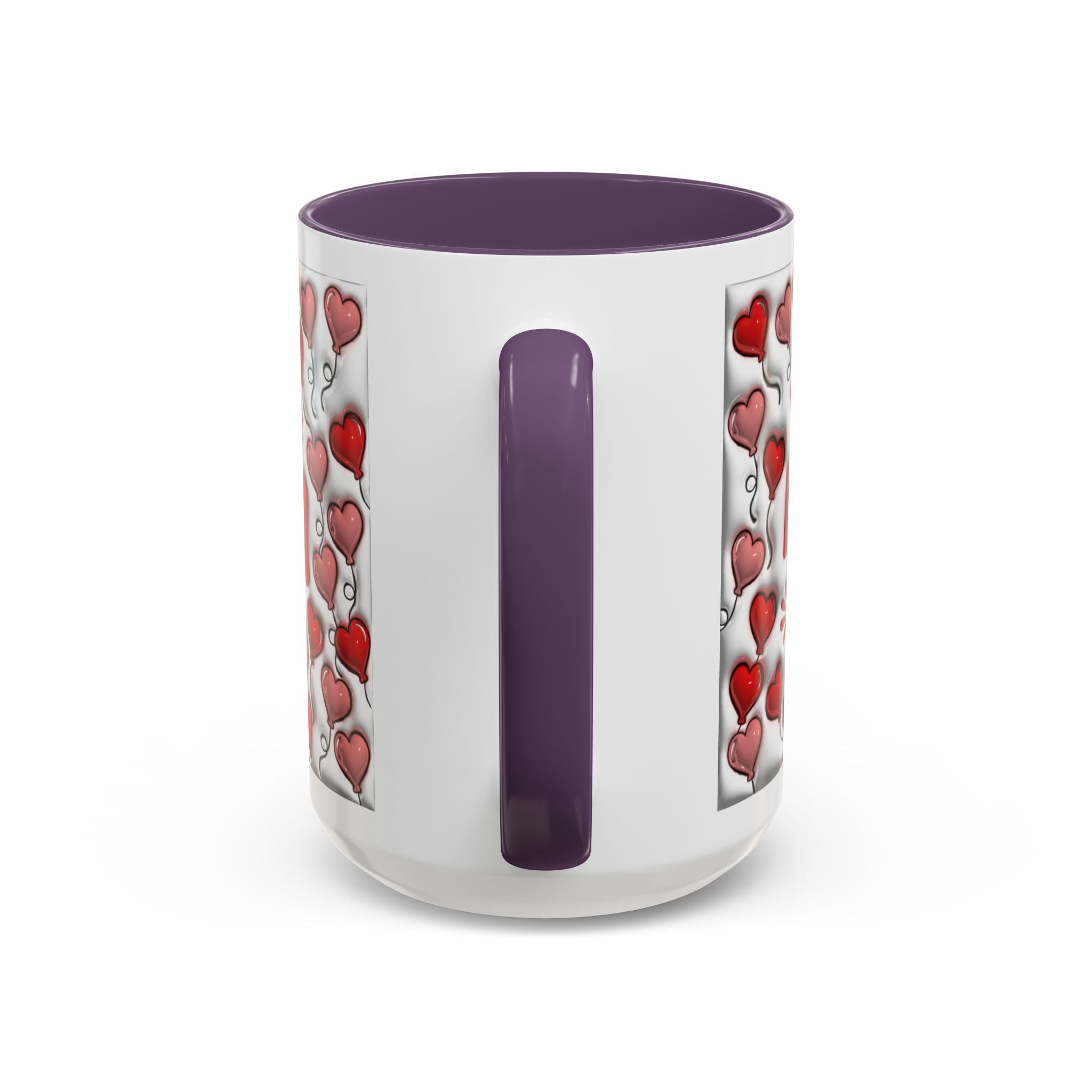 Best Mom Ever Valentines Day Hearts Accent Coffee Mug (11, 15oz)