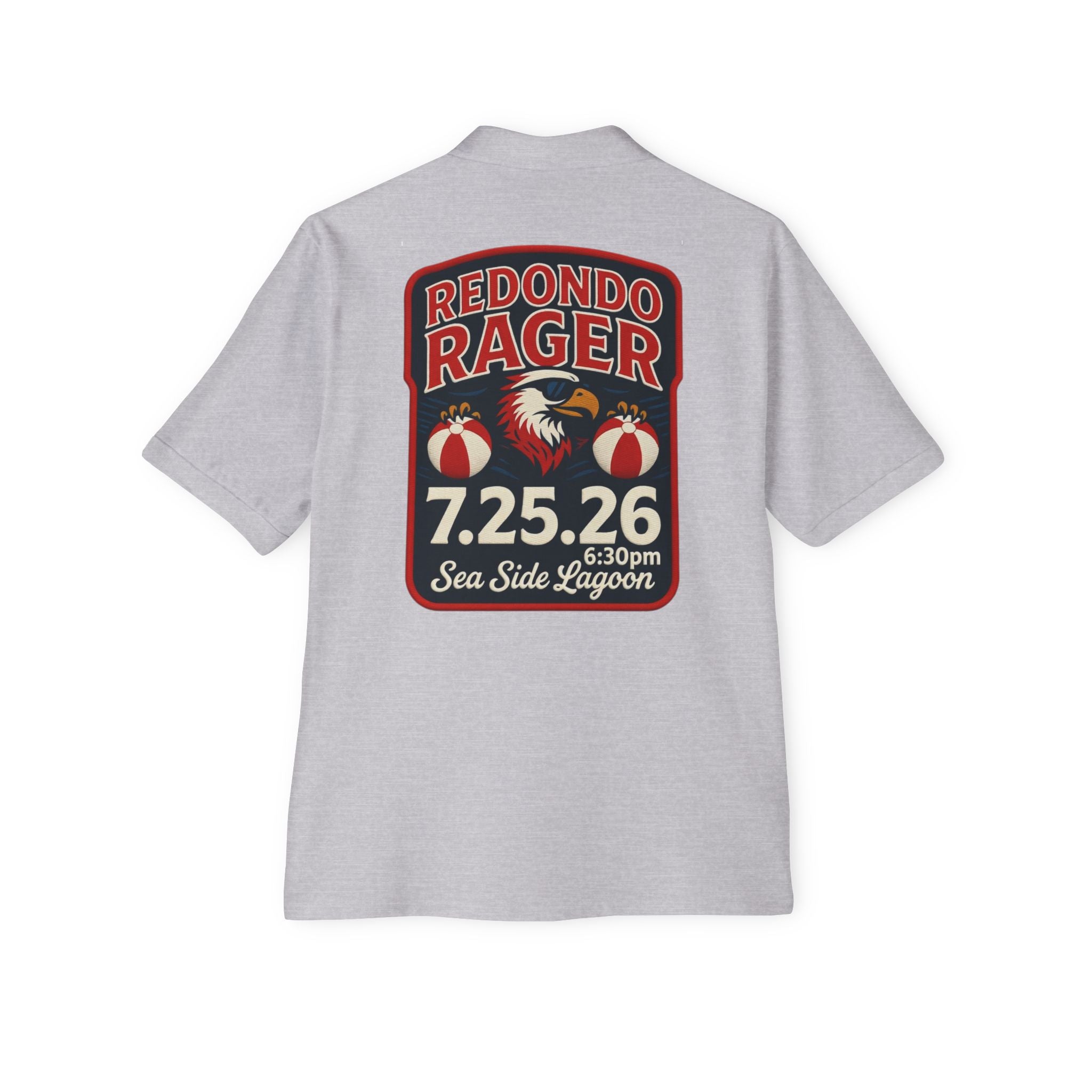 Redondo Rager Polo — Event Tee Polo (7.25.26 Sea Side Lagoon) #RUHS
