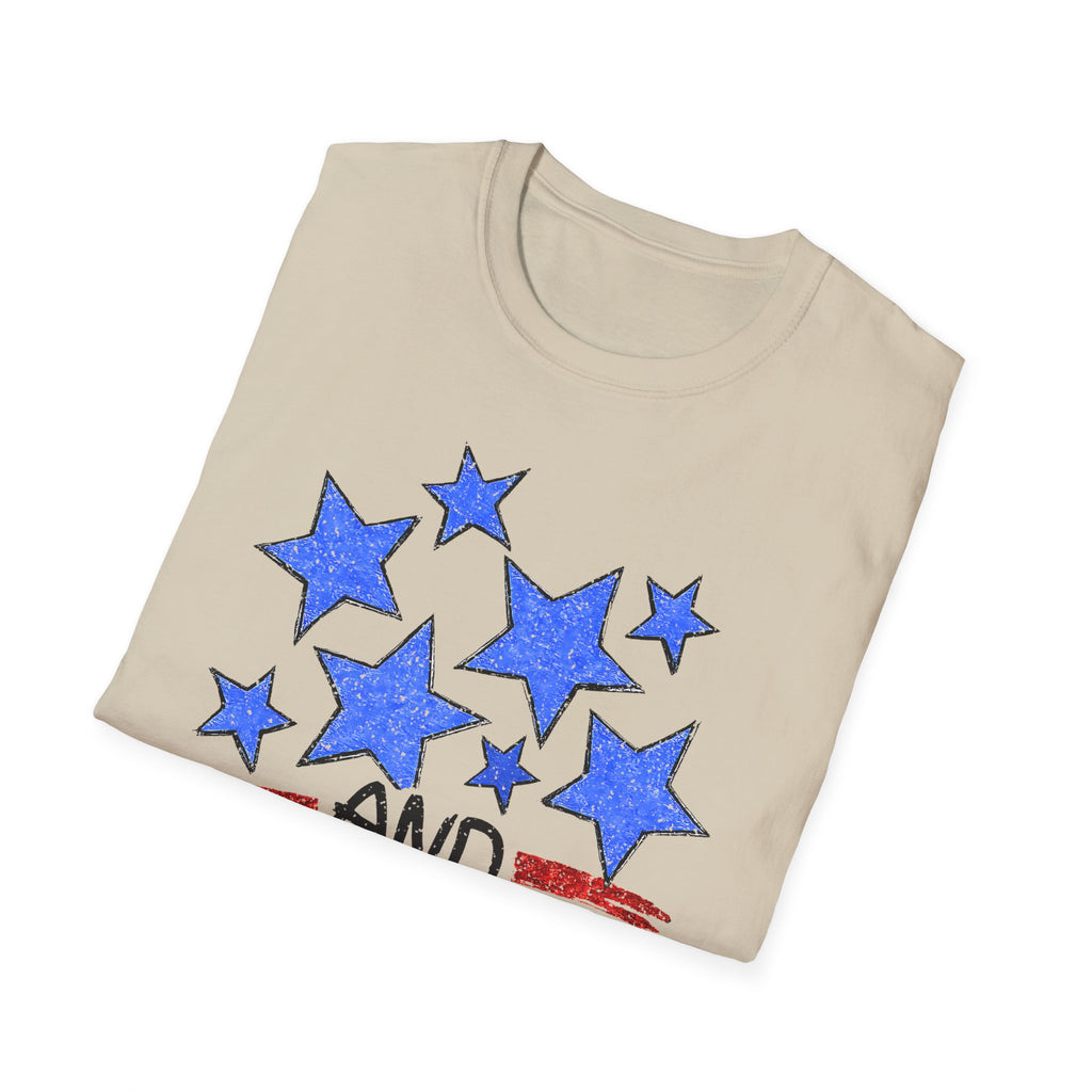 Stars and Stripes T-Shirt — Flag Graphic Patriotic Tee