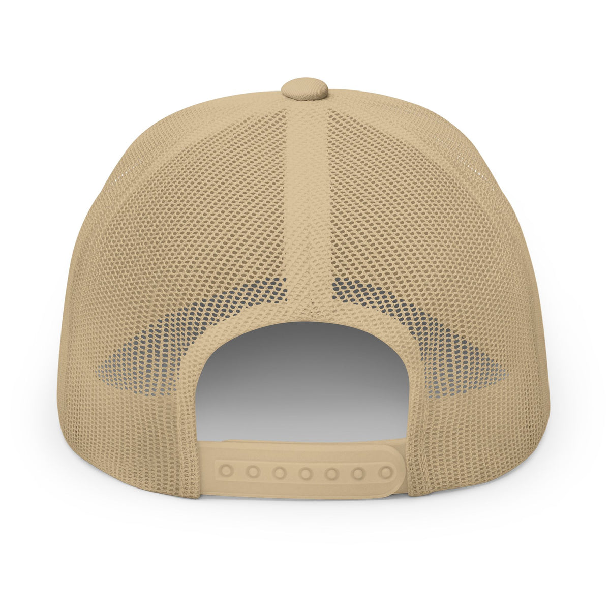 Embroidered Smiley Patch Trucker Hat — 'Smile, It's Awesome' Snapback