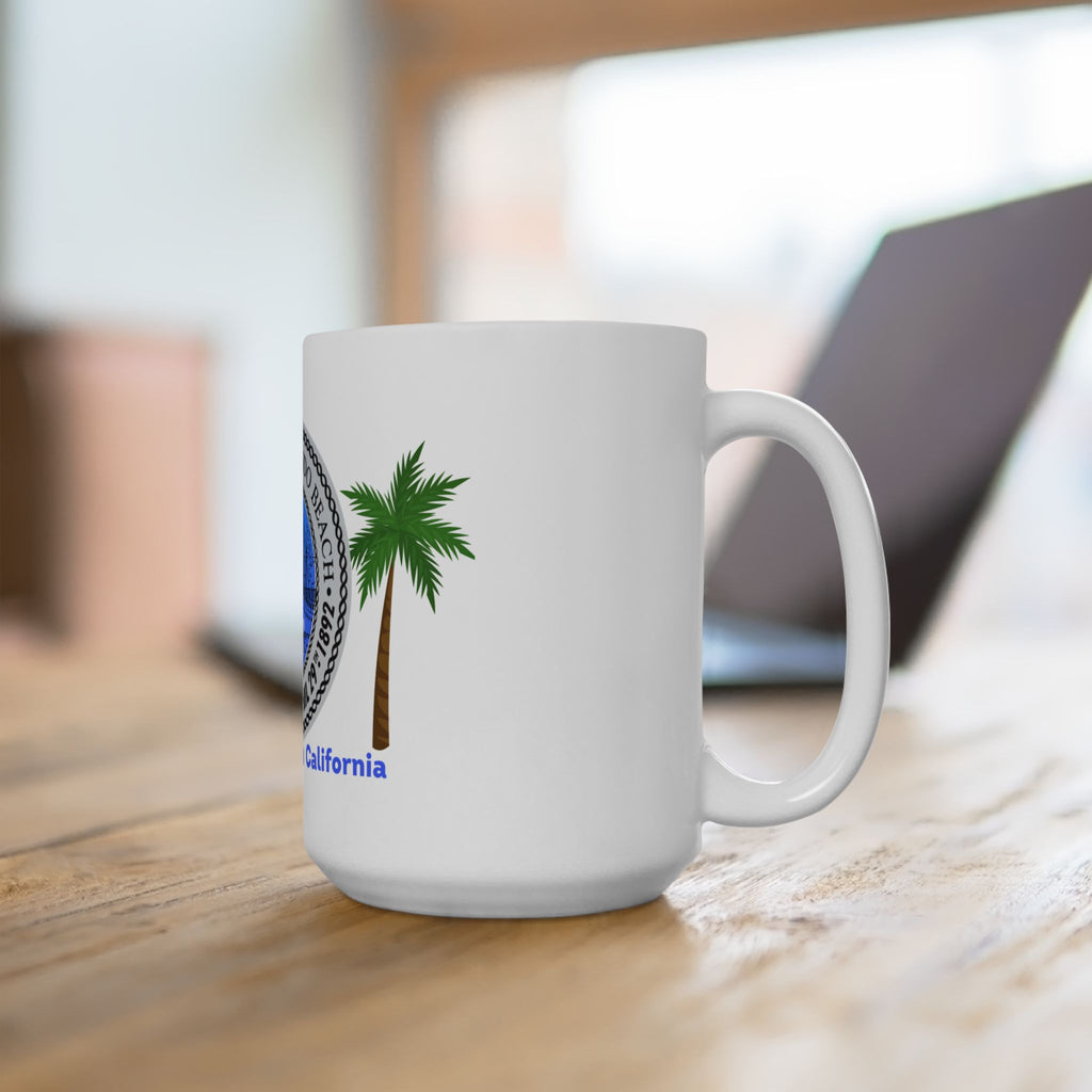 Redondo Beach California Ceramic Mug 15oz
