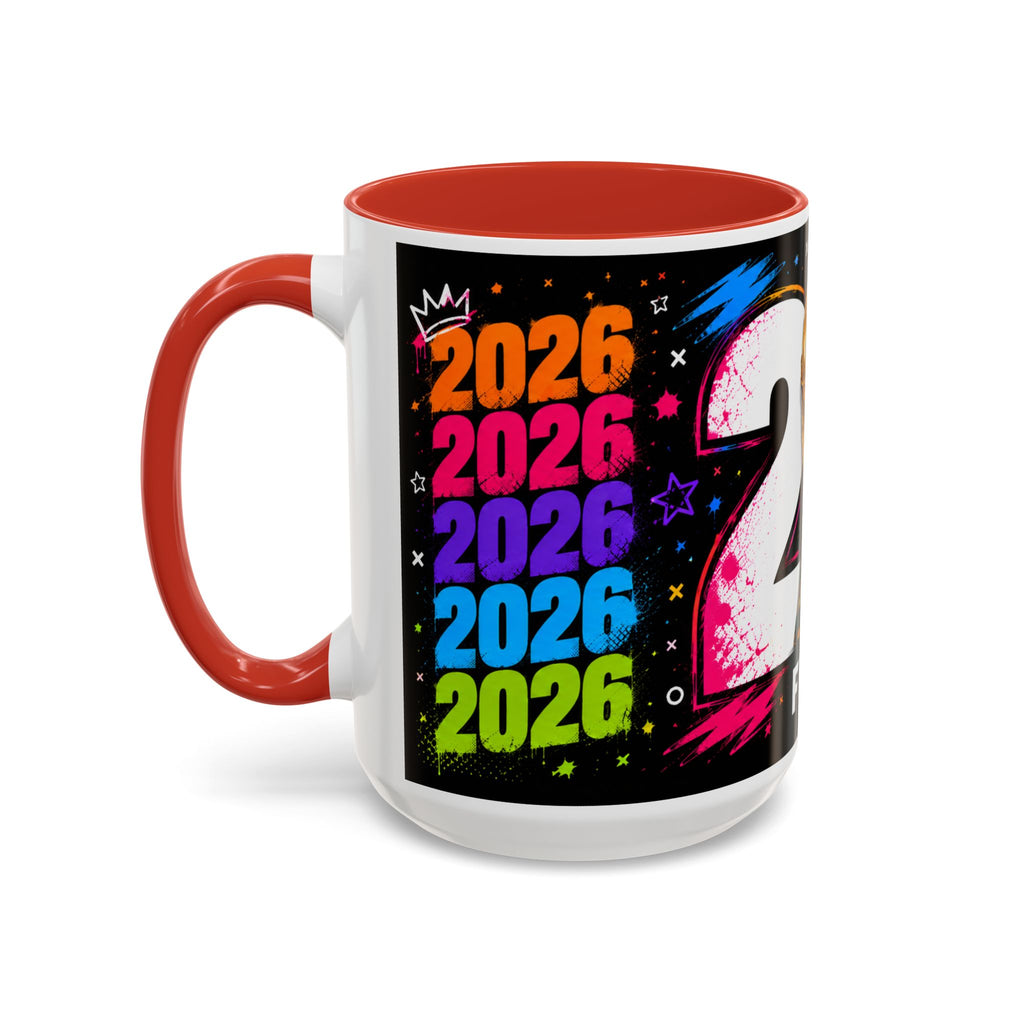 2026 FIFA World Cup Coffee Mug — Colorful Trophy Design (11/15oz)