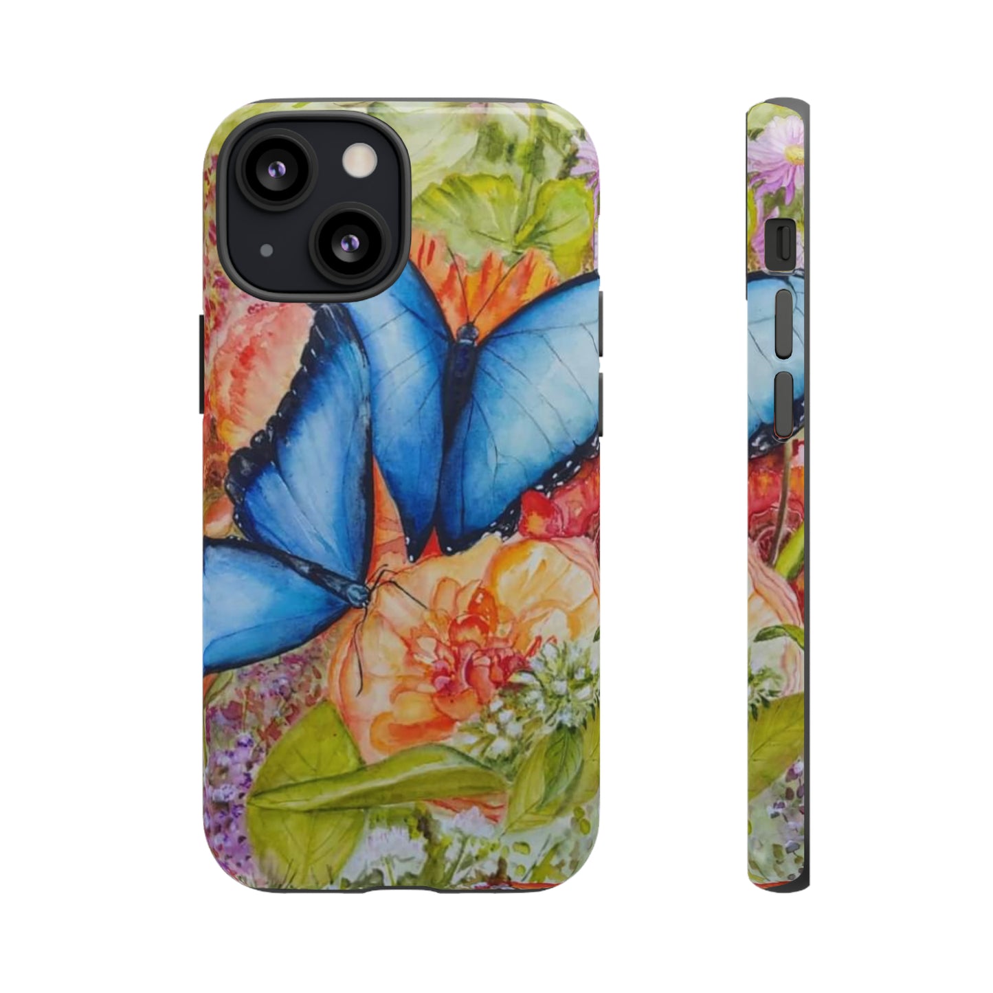 California Blue Butterfly - All IPhone and Samsung Tough Cases