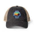 Women's Washed Mesh-Back Cap - Manhattan Beach Hometown Fair 2026 Design