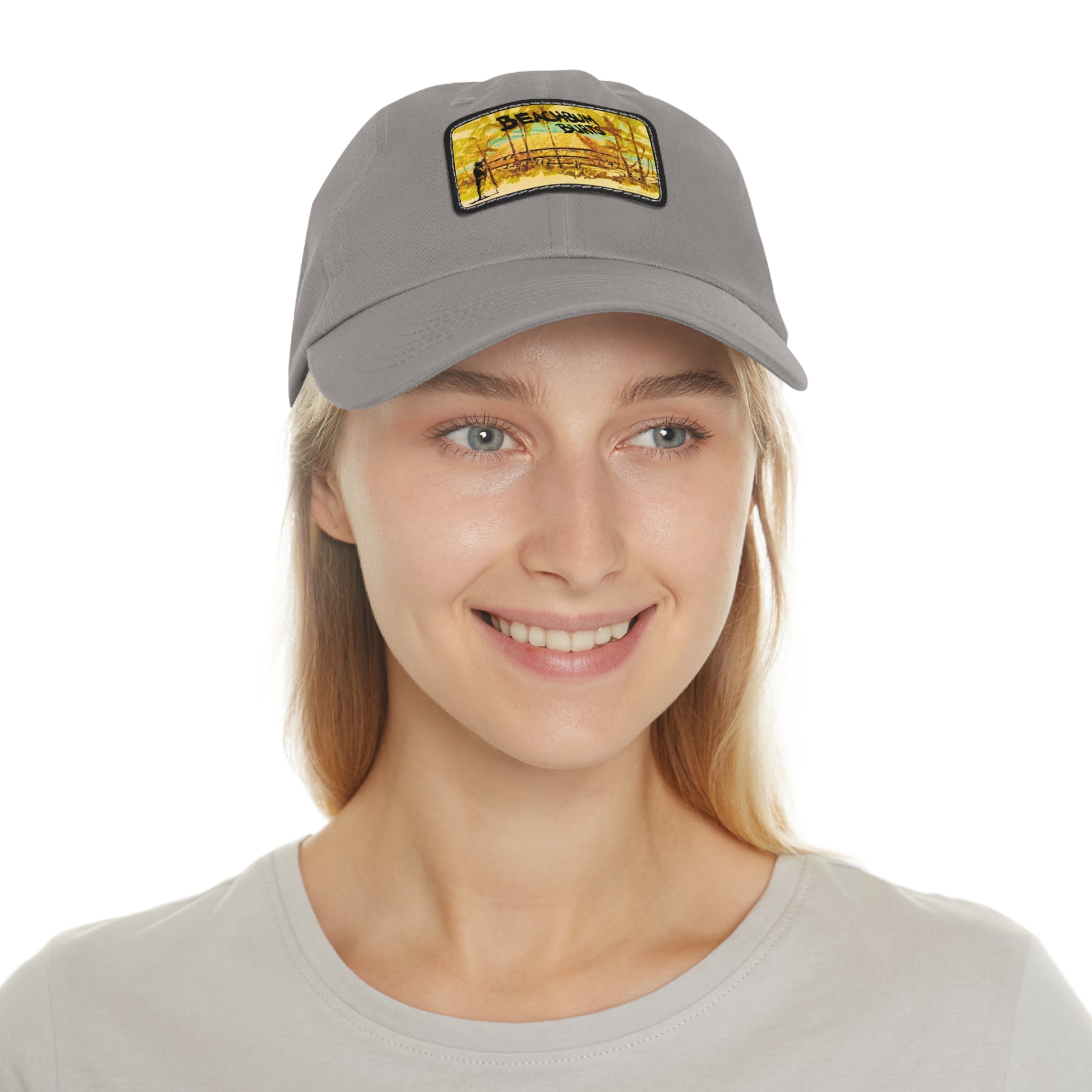 Beach Bum Burts Redondo Beach California - Beach Vibes Mom and Dad Hat, Relaxed Fit Cap, Gift for Dad, Casual Summer Hat