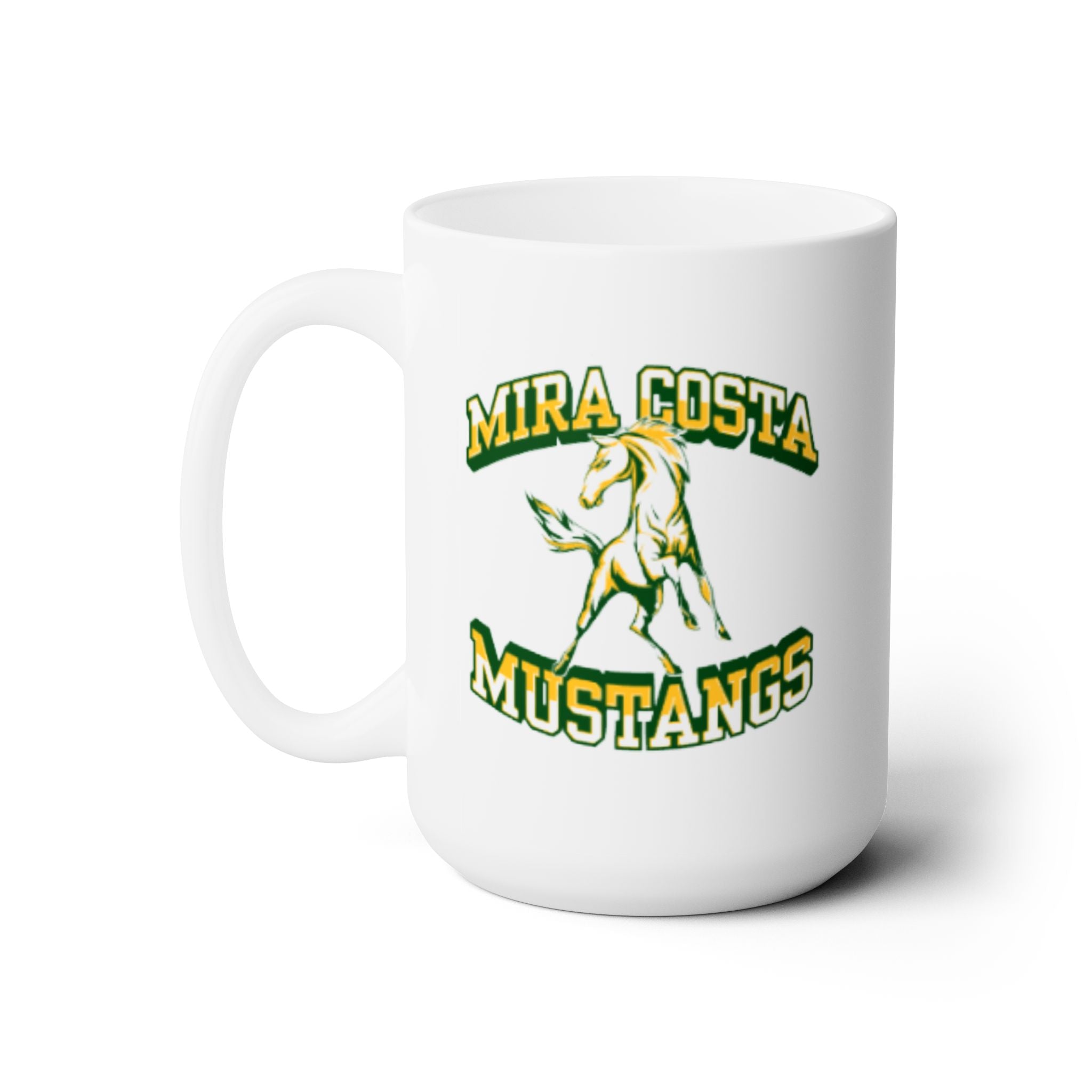 Mira Costa High School Mustangs Manhattan Beach Ceramic Mug 15oz