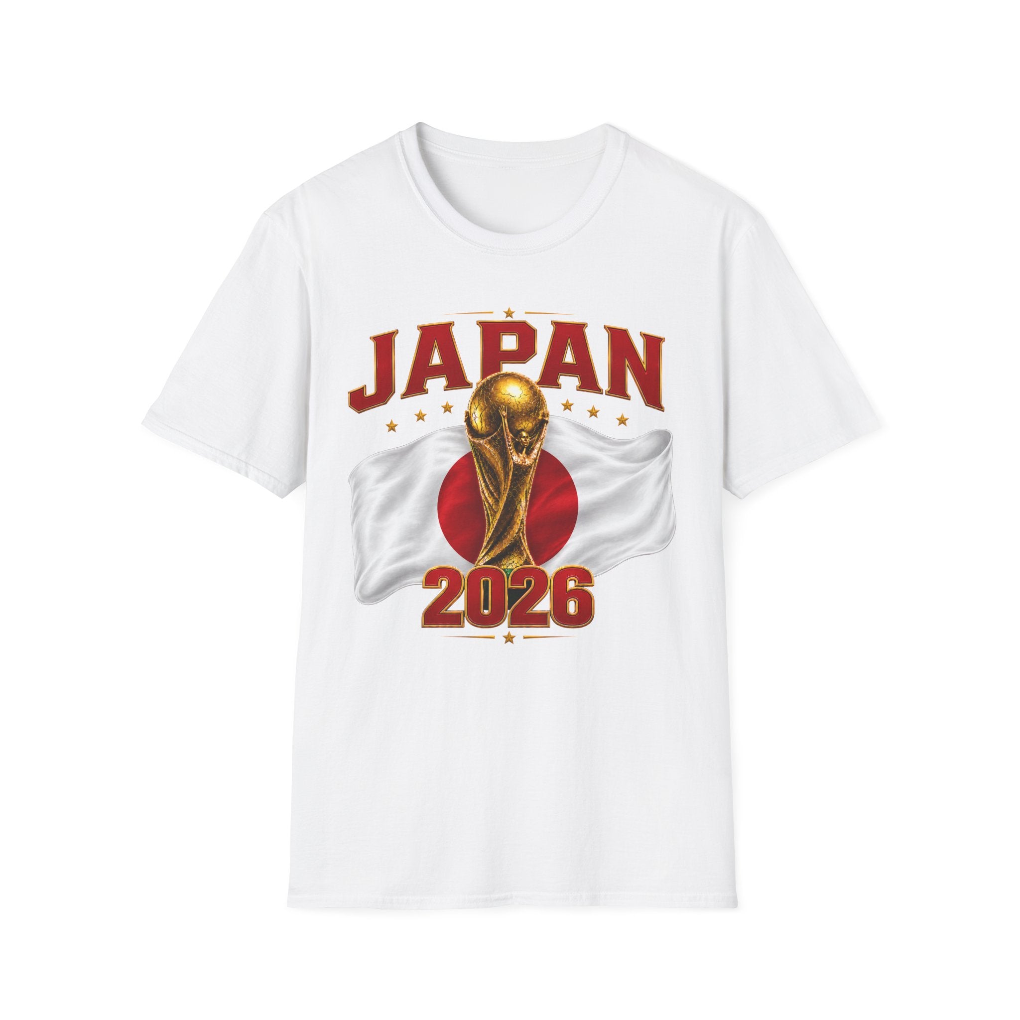 Japan 2026 World Cup T-Shirt — Golden Trophy Soccer Fan Tee