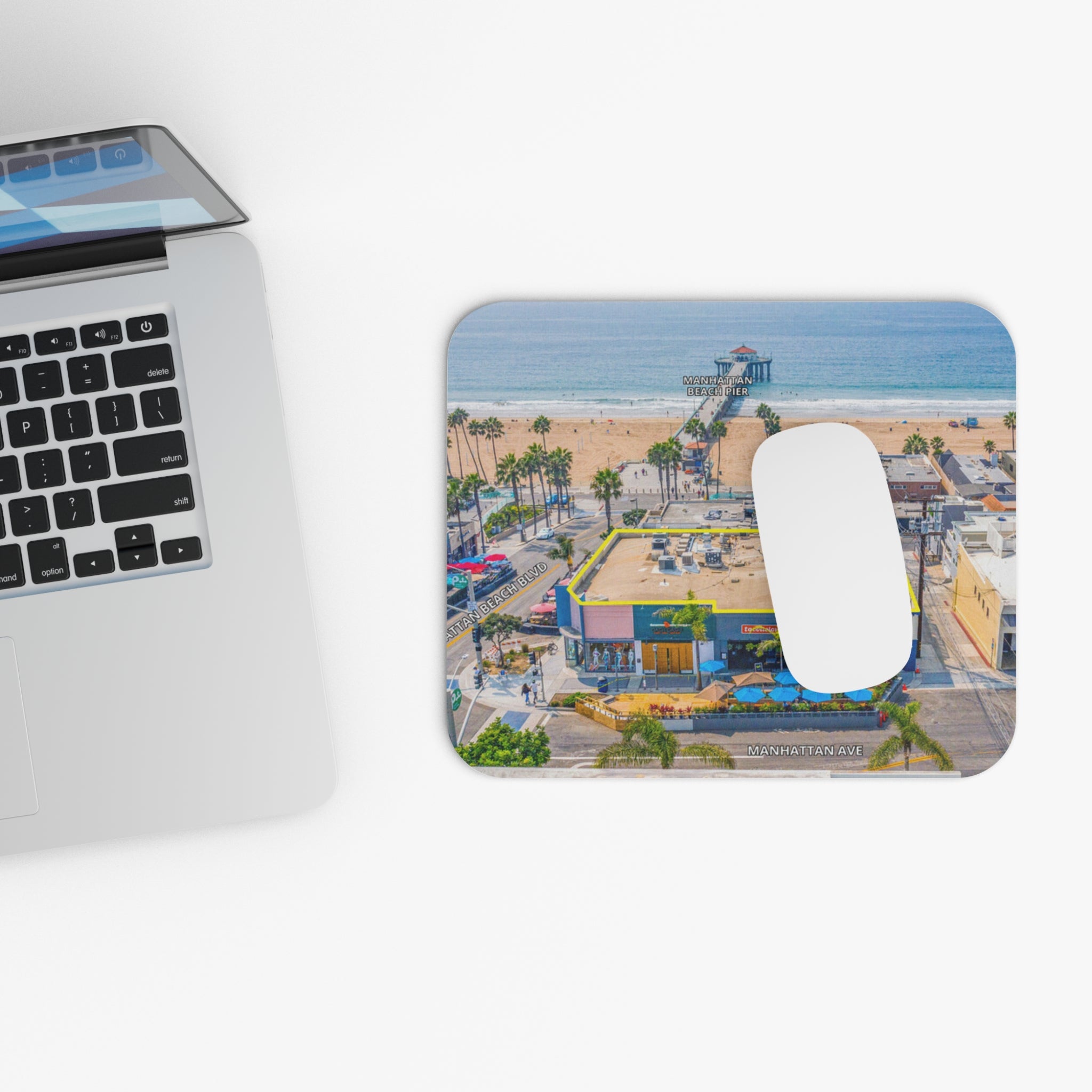 Manhattan Beach California 90266 - Mouse Pad (Rectangle) 9x8 inch