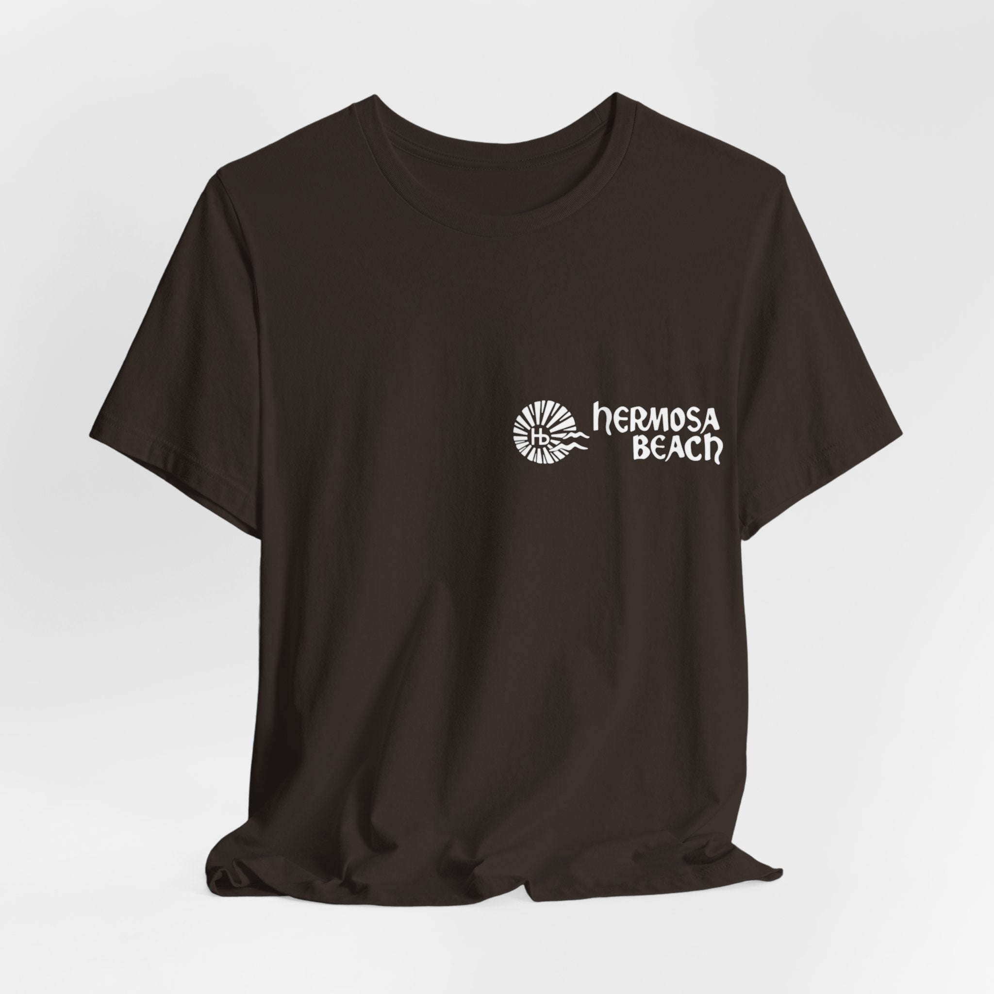 Hermosa Beach Tee — Colorful Front/Back Print Jersey T-Shirt