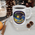Bruce's Beach Ceramic Mug — Manhattan Beach California & Surf Design (11oz, 15oz)