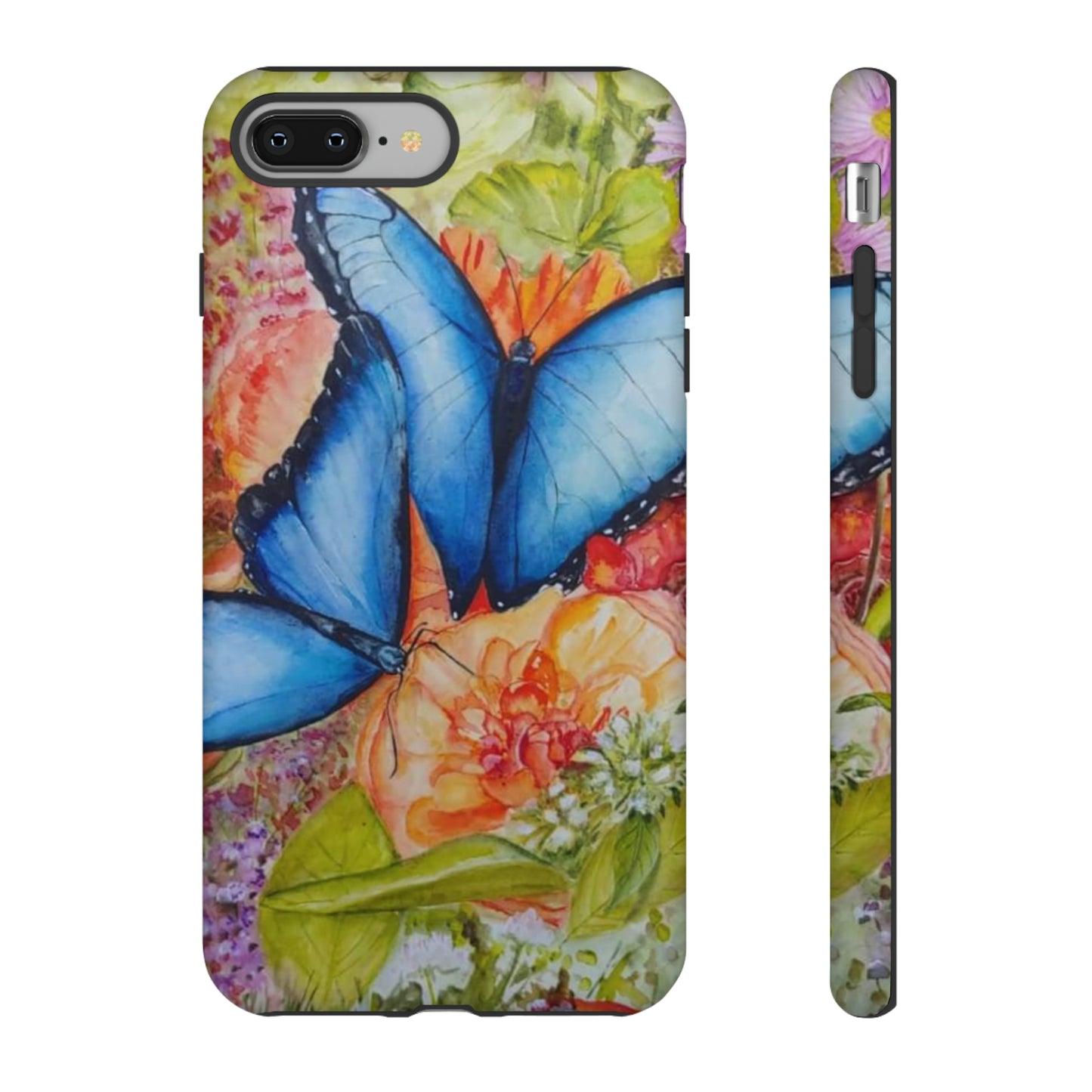 California Blue Butterfly - All IPhone and Samsung Tough Cases