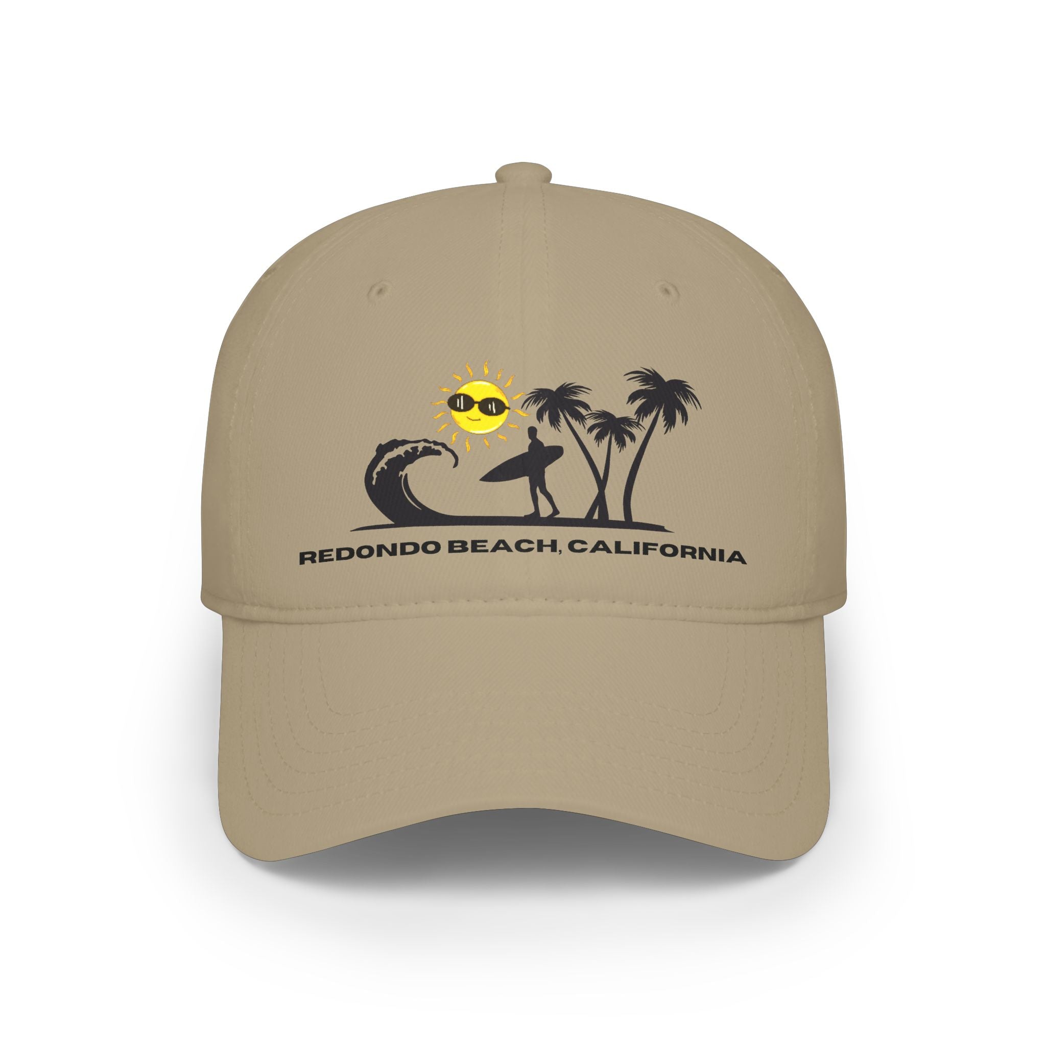 Redondo Beach California Low Profile Baseball Cap