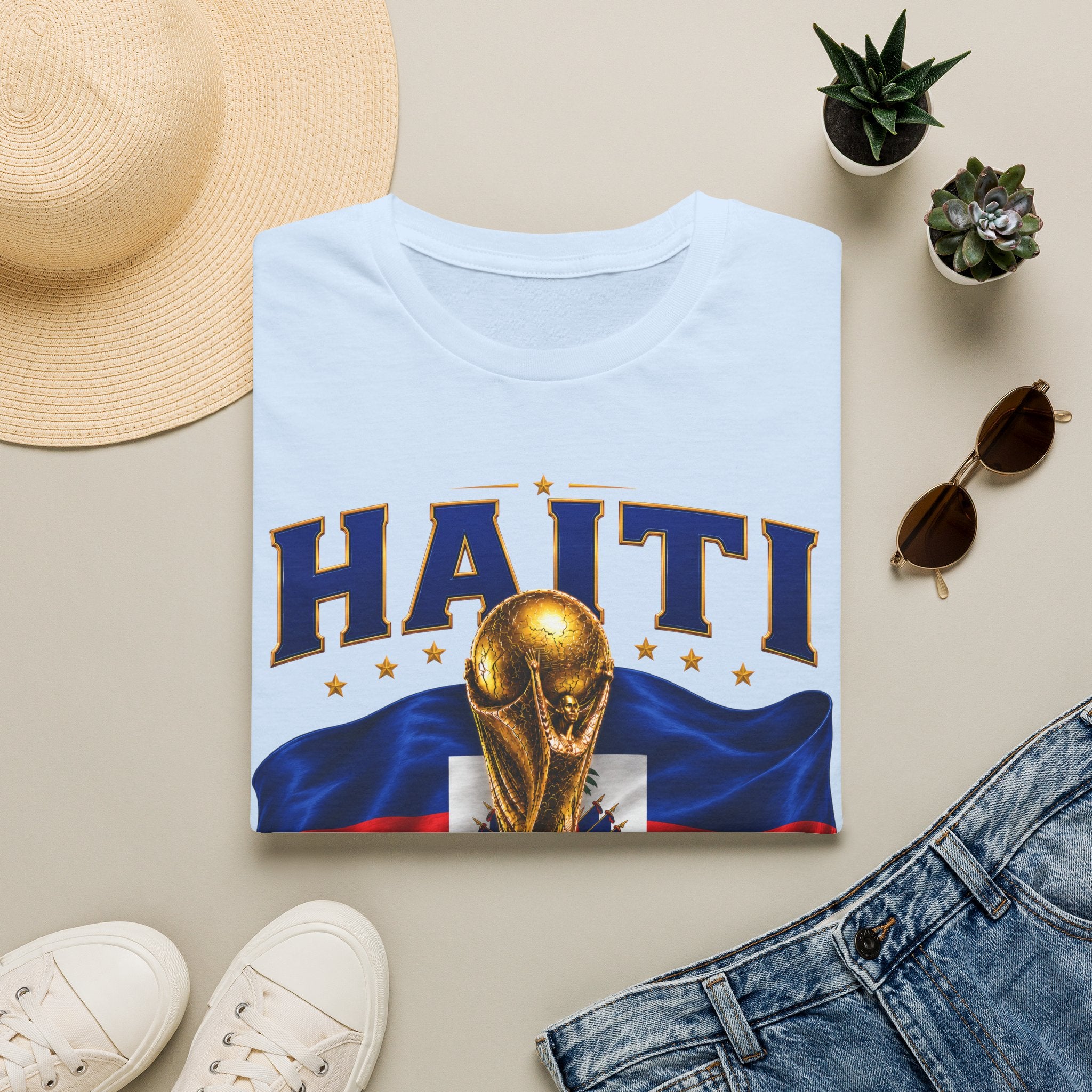 Haiti 2026 World Cup Trophy T-Shirt FIFA