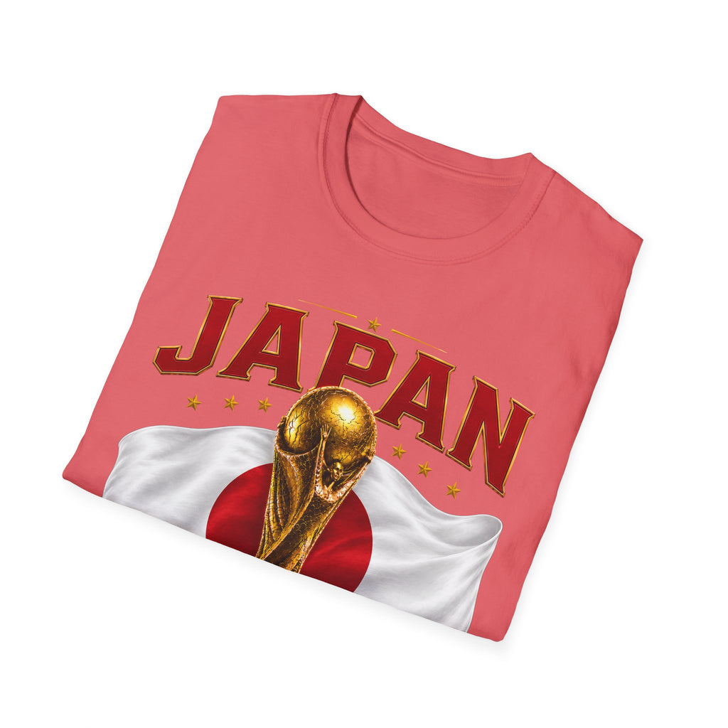 Japan 2026 World Cup T-Shirt — Golden Trophy Soccer Fan Tee