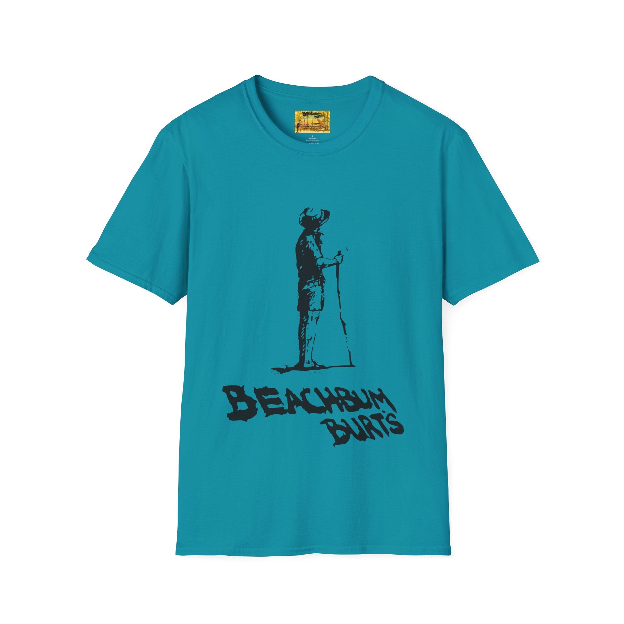 Beach Bum Burt's - Gone  But Not Forgotten - Men's Woman's T-Shirt - Cool Casual Wear, Summer Vibes, Gift for Beach Lovers,  Relaxed Style