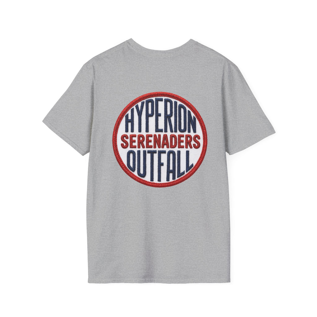 Hyperion Outfall Serenaders  Manhattan Beach T-Shirt — Retro Band Logo Tee