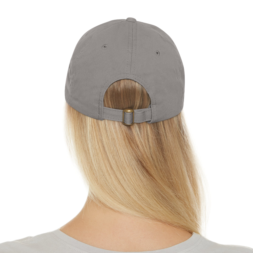 Volleyball Smiley Mom and Dad Hat — "South Bay Volleyball: It’s Awesome" Leather Patch