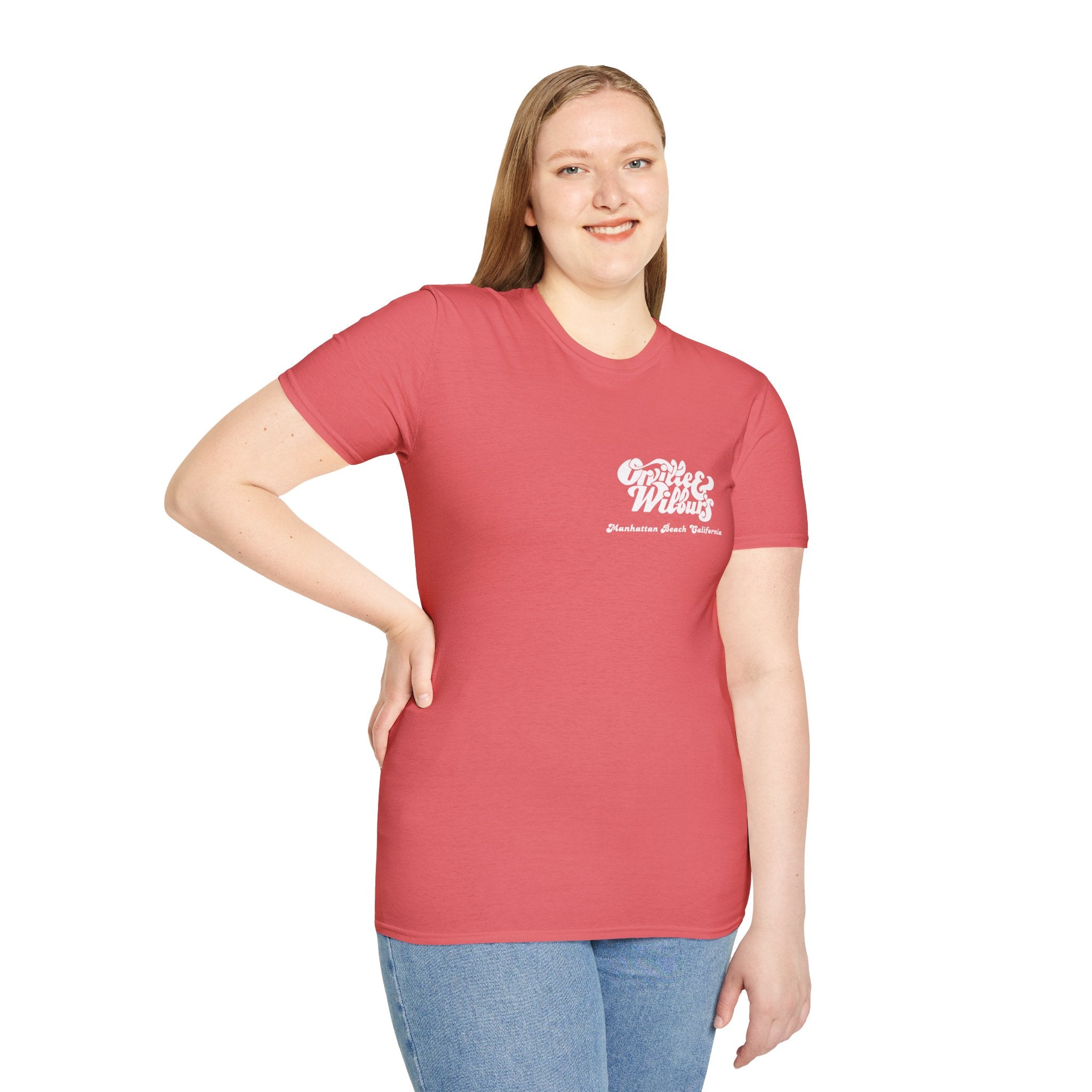 Orville and Wilburs Restaurant Manhattan Beach California - Old South Bay Mom and Dad T-Shirt