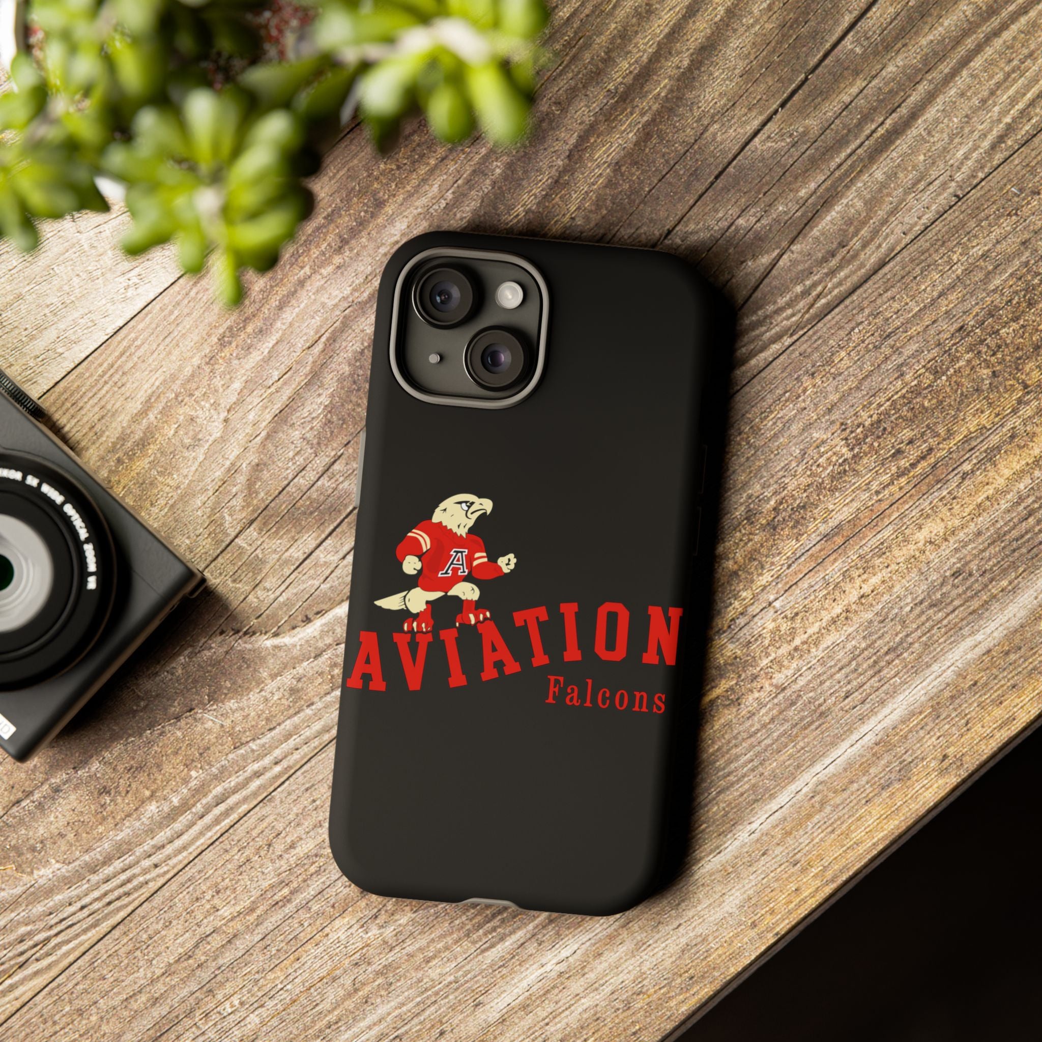 Aviation High School - Redondo Beach Tough Phone Cases "Gone But Not Forgotten"