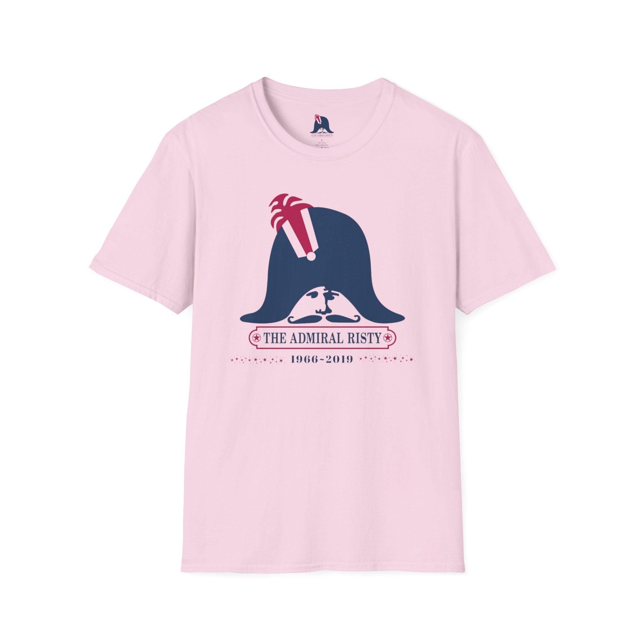 Admiral Risty Rancho Palos Verdes 1966 - 2019 Softstyle T-Shirt, Casual Wear, Gift for History Buffs, Unique Graphic Tee, Summer Essential