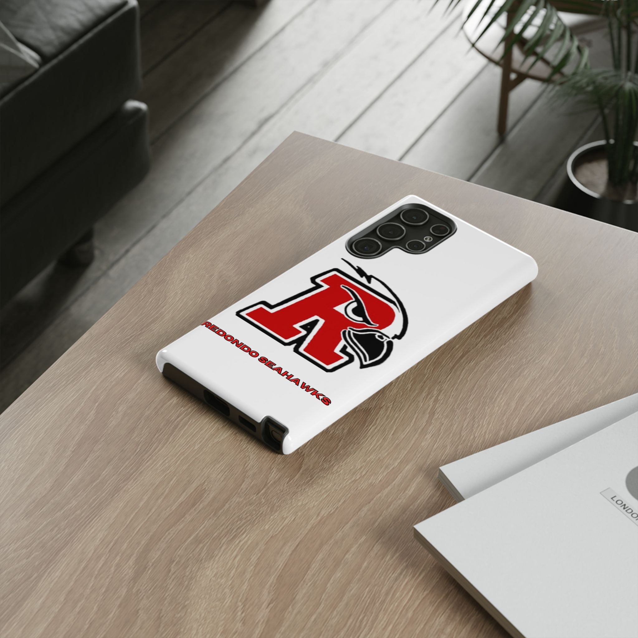 Redondo Union High School Redondo Beach California Tough Phone Cases - Protective Cover, Impact Resistant Shell, School Spirit Gift,