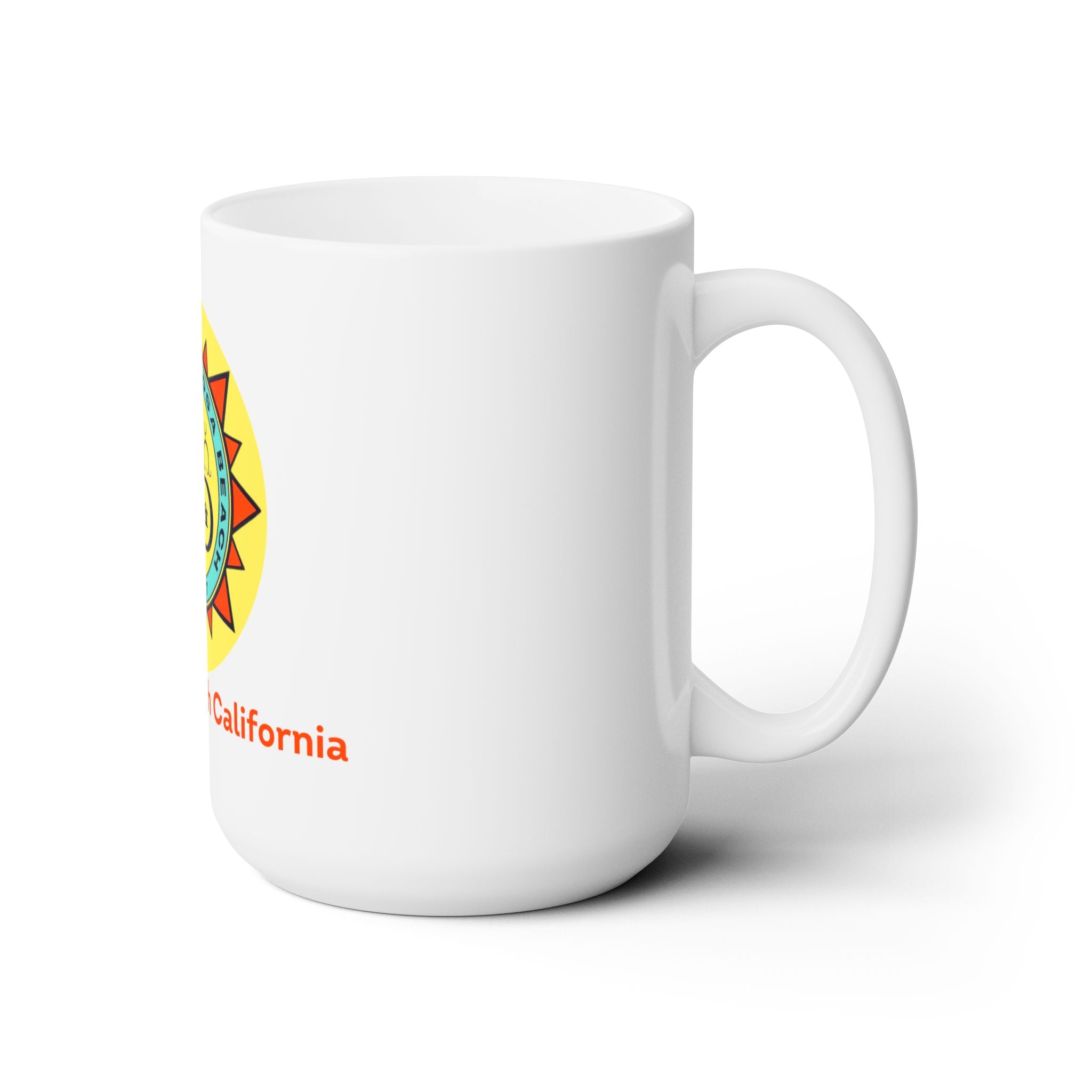 Hermosa Beach California Ceramic Mug 15oz