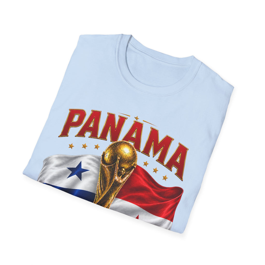Panama 2026 World Cup T-Shirt — Panama Flag & Trophy Soccer Tee
