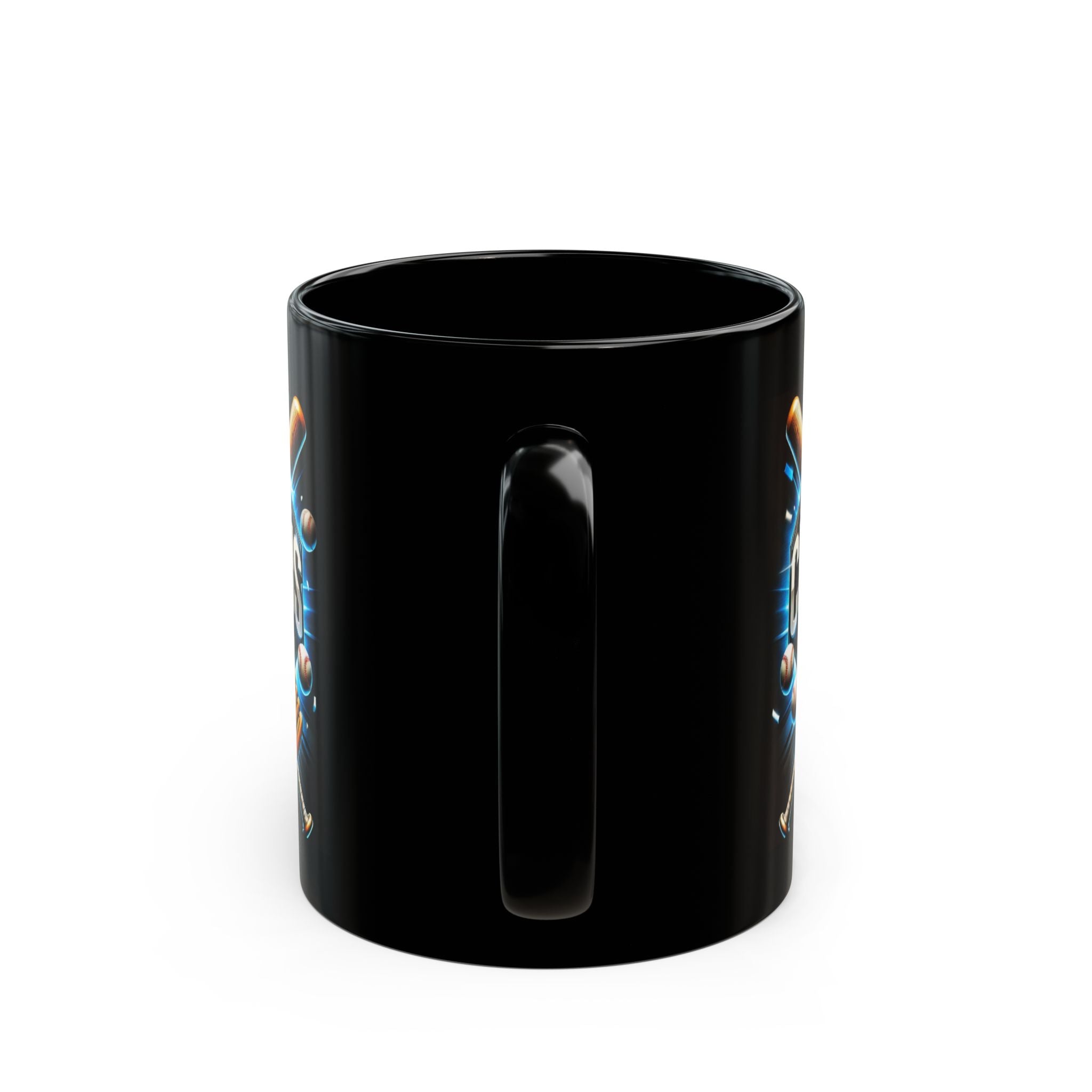 2025 Champions Doyers Mug | Black Ceramic Baseball Design