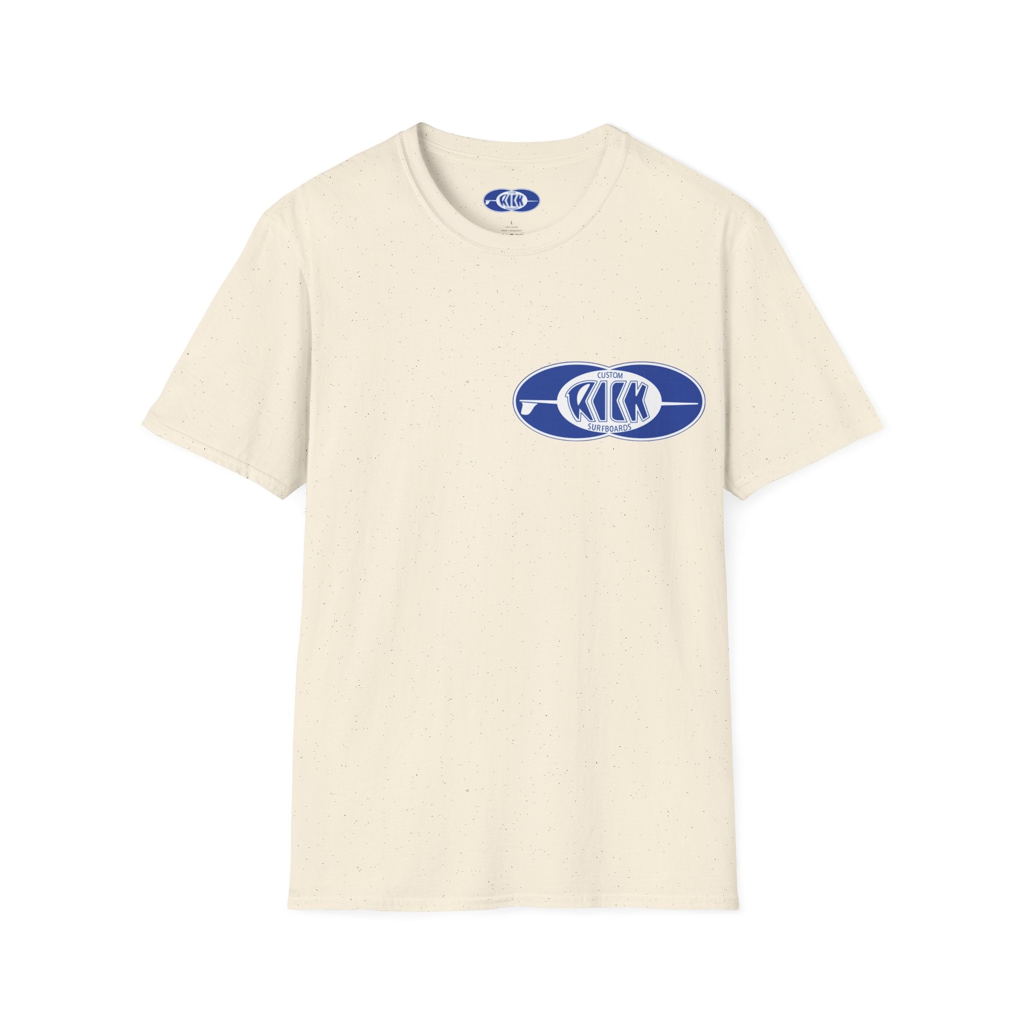 Rick Surfboards Graphic T-Shirt — Printed Front & Back (Multiple Colors)