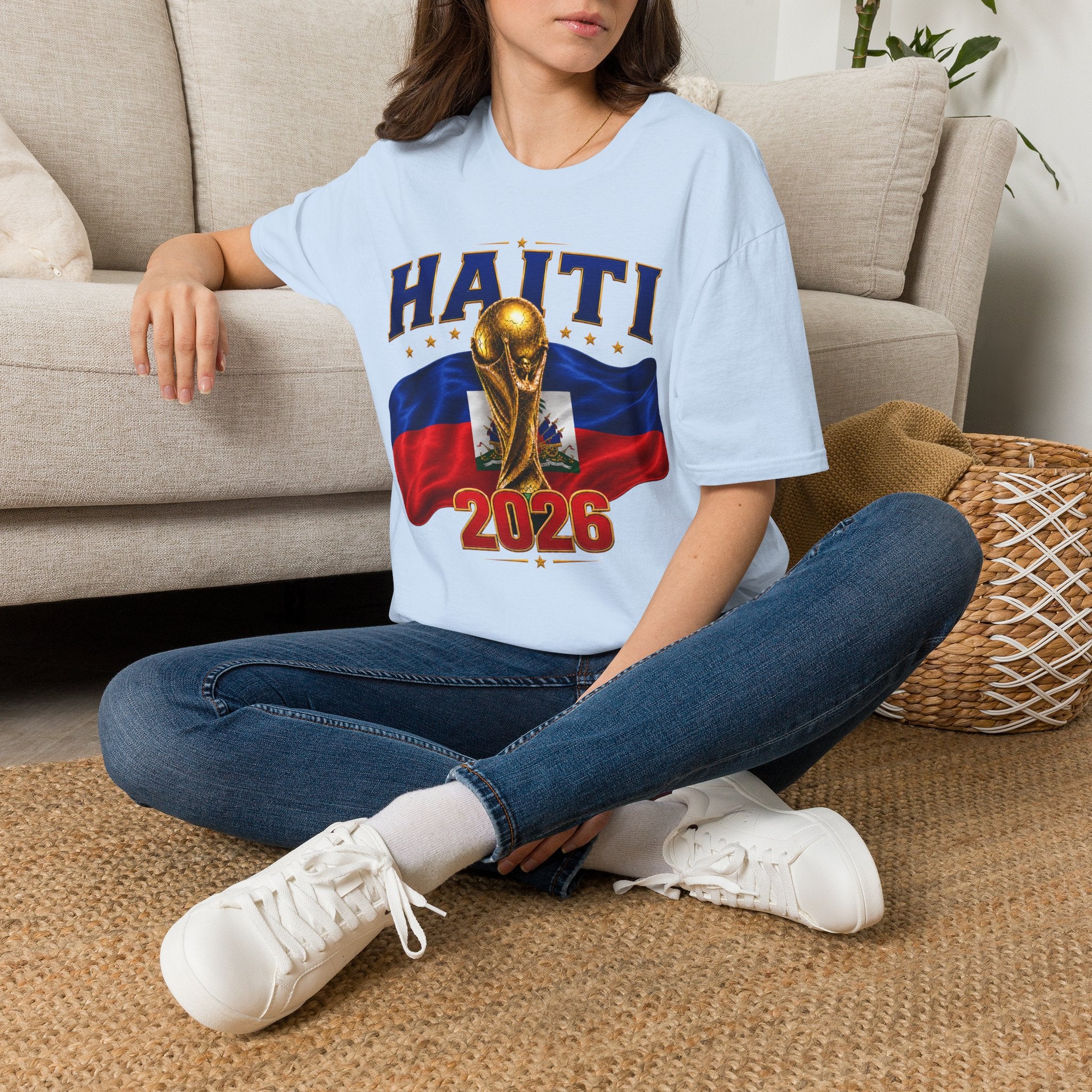 Haiti 2026 World Cup Trophy T-Shirt FIFA