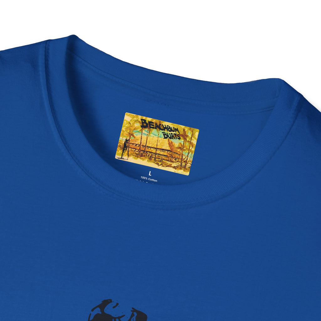 Beach Bum Burt's - Gone  But Not Forgotten - Men's Woman's T-Shirt - Cool Casual Wear, Summer Vibes, Gift for Beach Lovers,  Relaxed Style