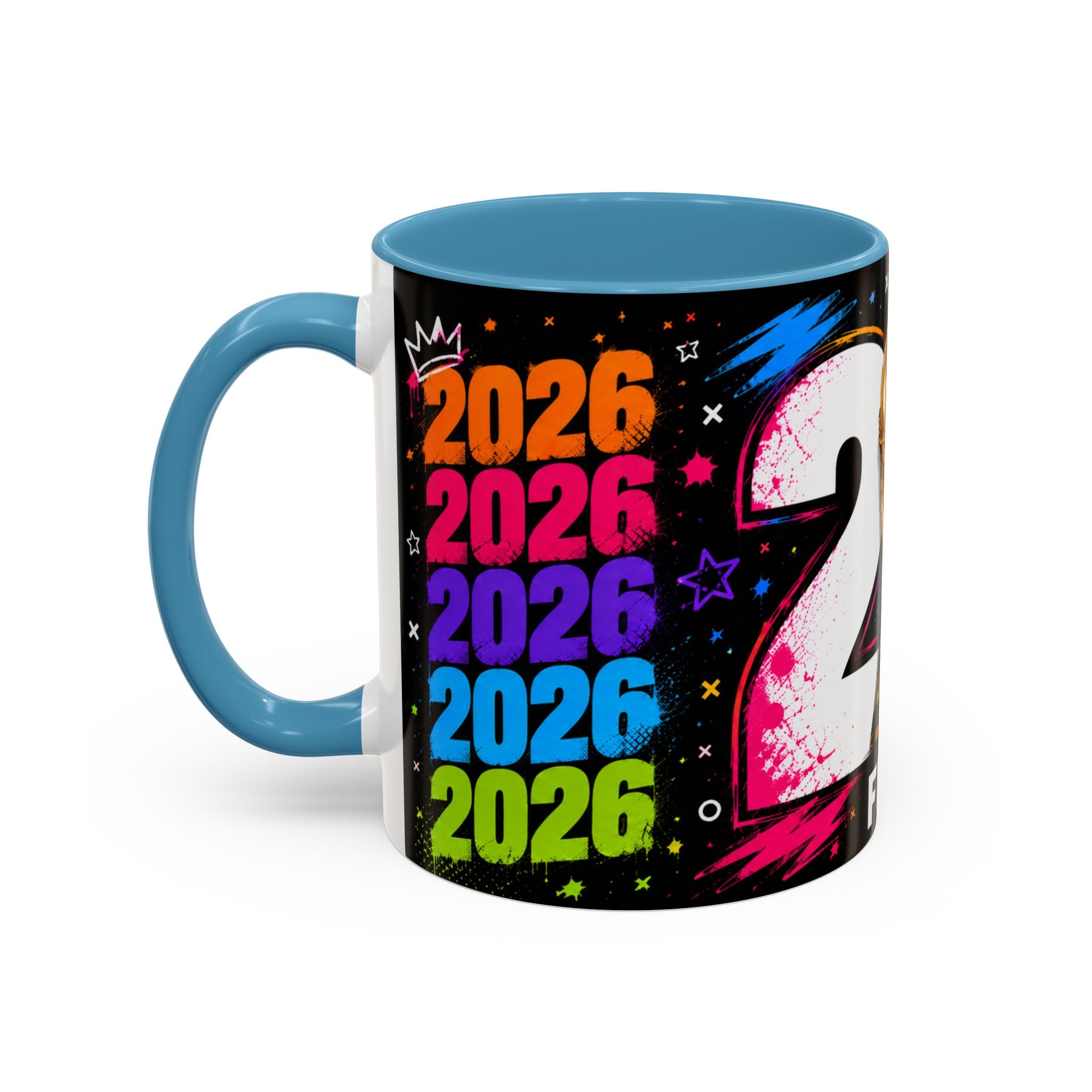 2026 FIFA World Cup Coffee Mug — Colorful Trophy Design (11/15oz)