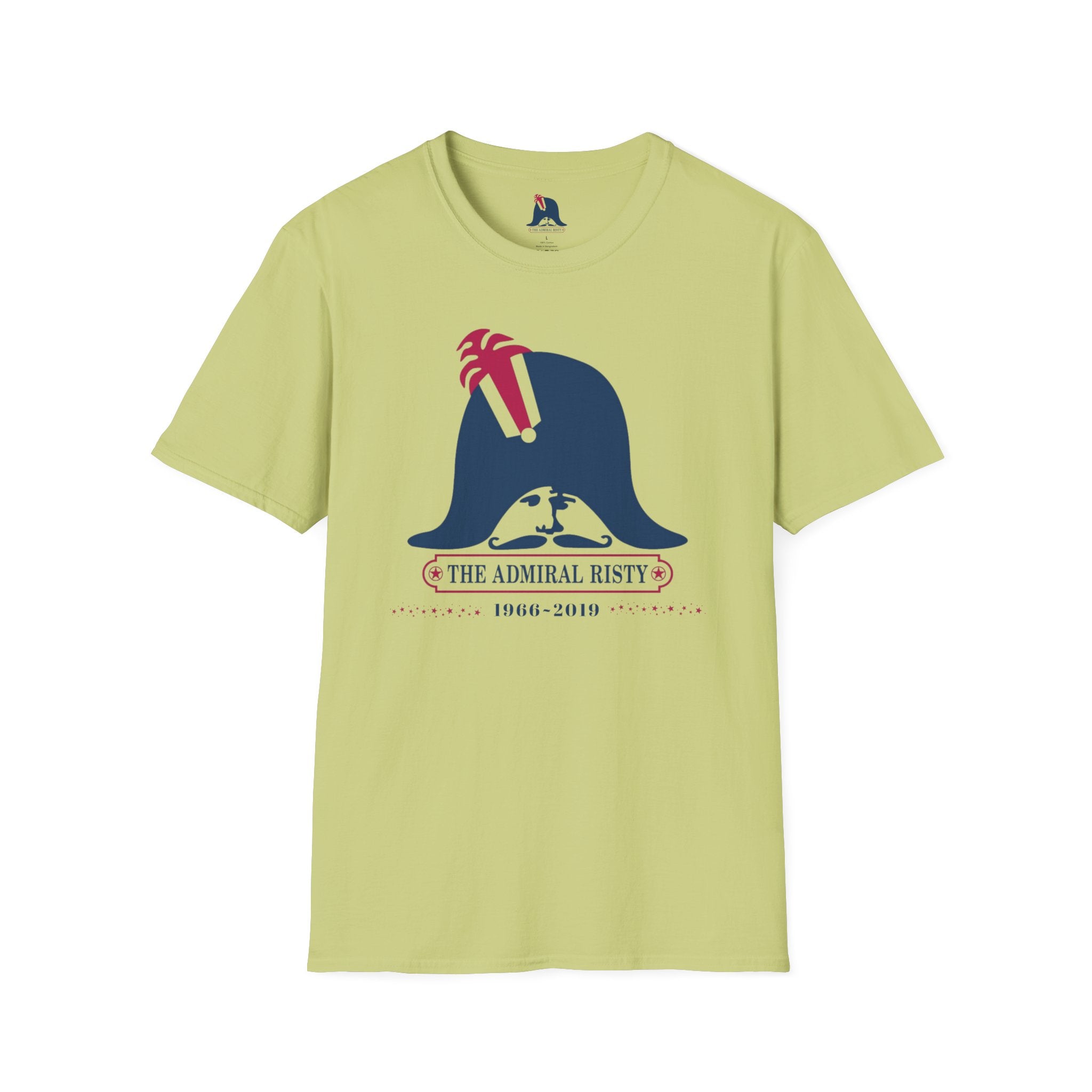 Admiral Risty Rancho Palos Verdes 1966 - 2019 Softstyle T-Shirt, Casual Wear, Gift for History Buffs, Unique Graphic Tee, Summer Essential
